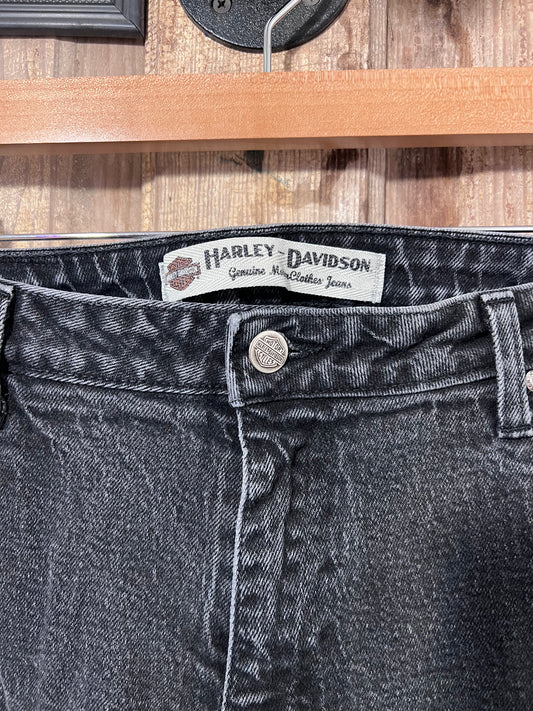 Y2K Harley Black Jeans