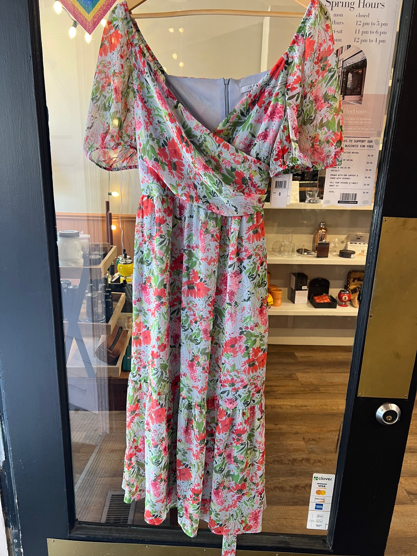 Julia Jordan periwinkle dress