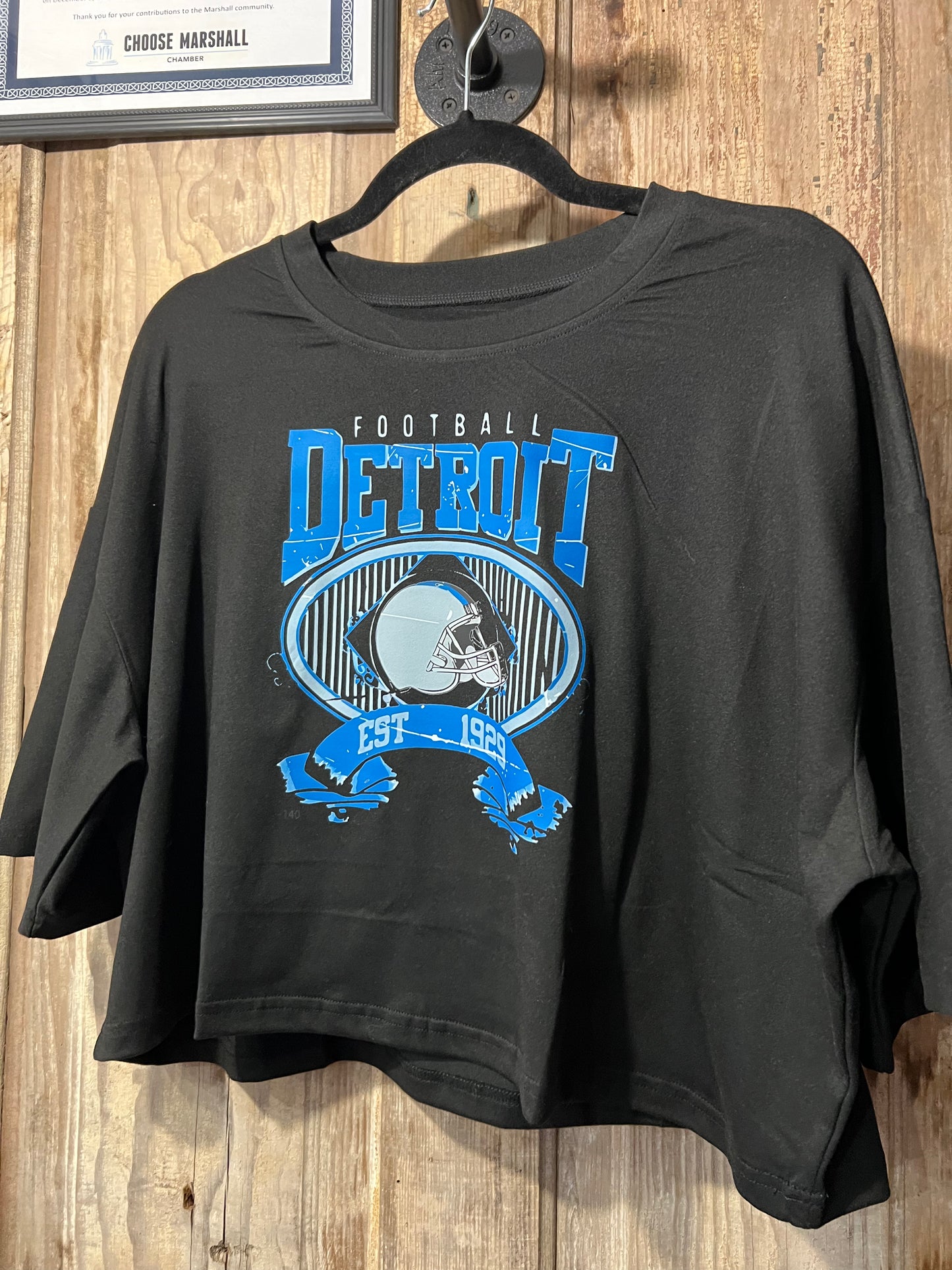 Detroit crop tee