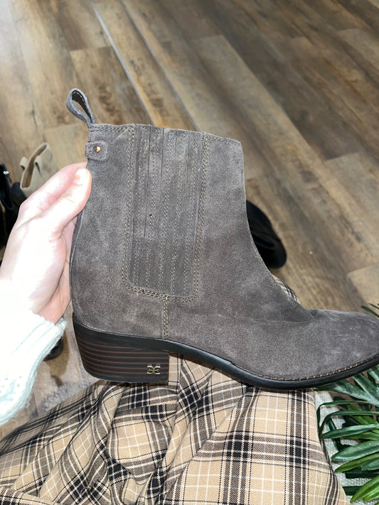Sam Edelman suede booties