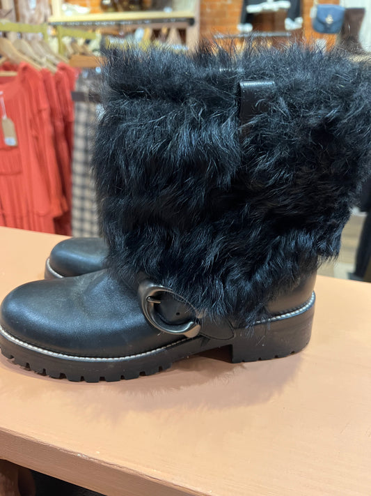 Coach Fur boots