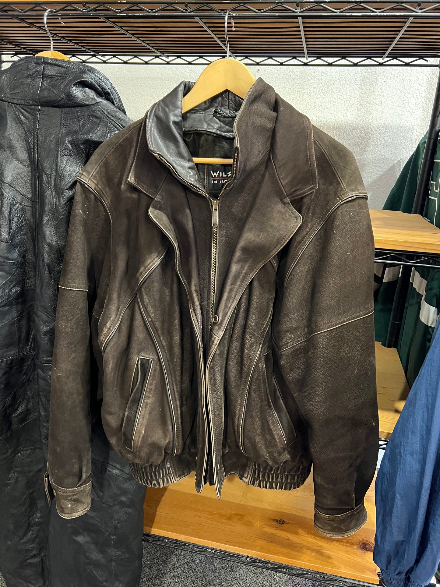 Brown Wilson leather jacket