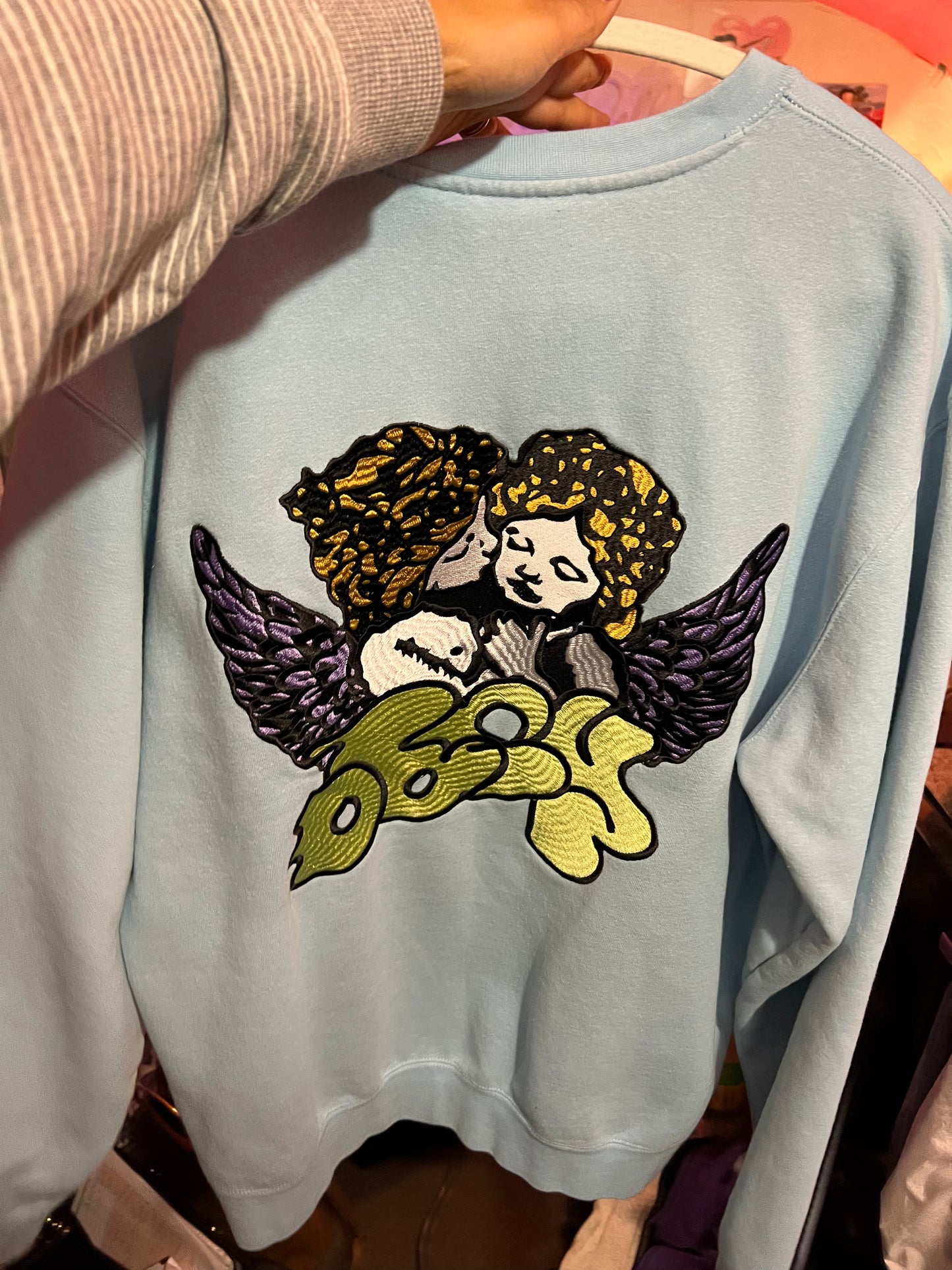 Obey angel crewneck