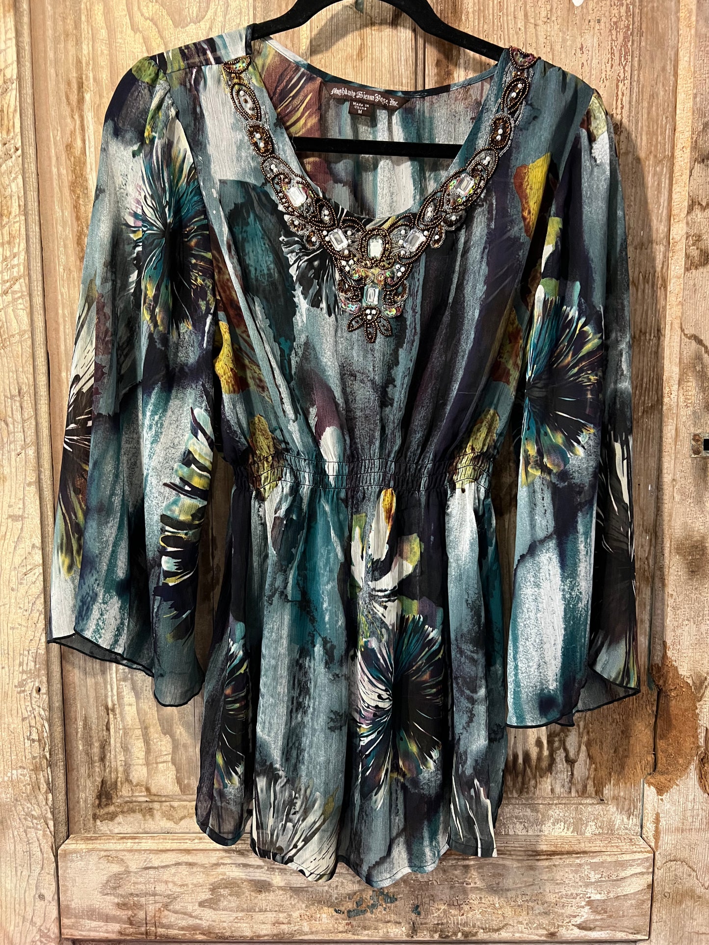 Sienna Y2K embellished tunic