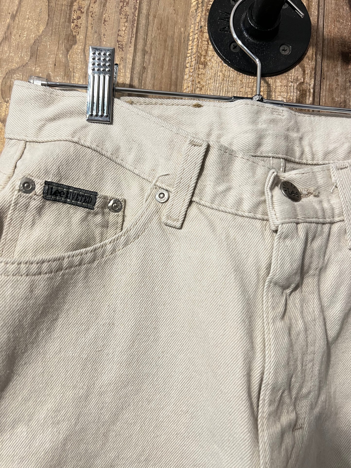 Lee vintage off white jeans