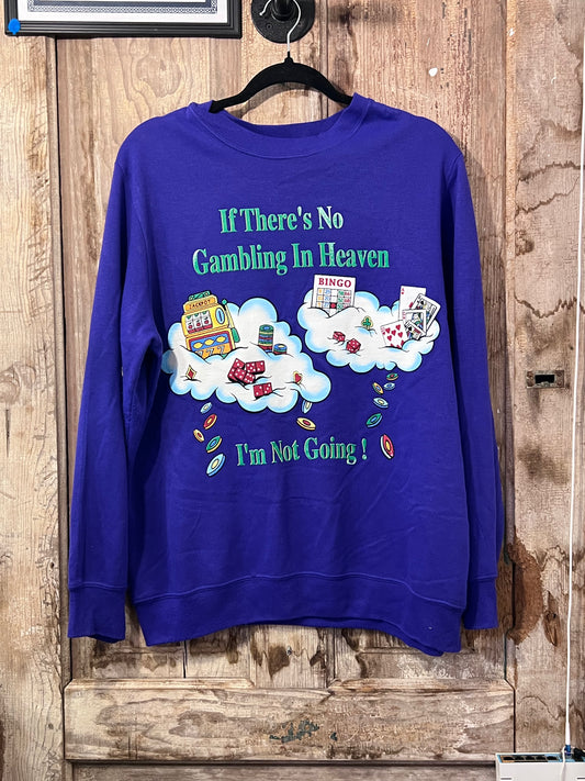 Gambling 80’s sweater
