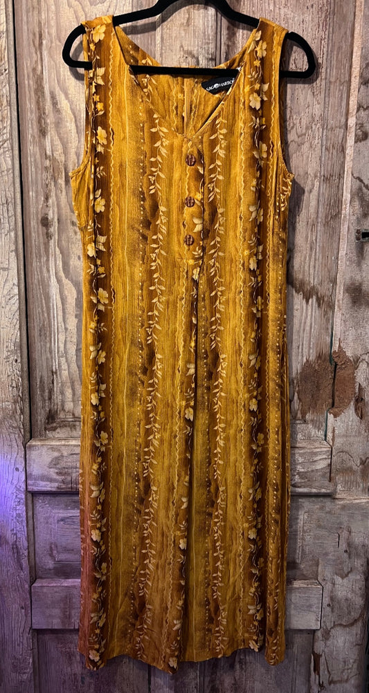 VTG Sag Harbor Floral Button Dress