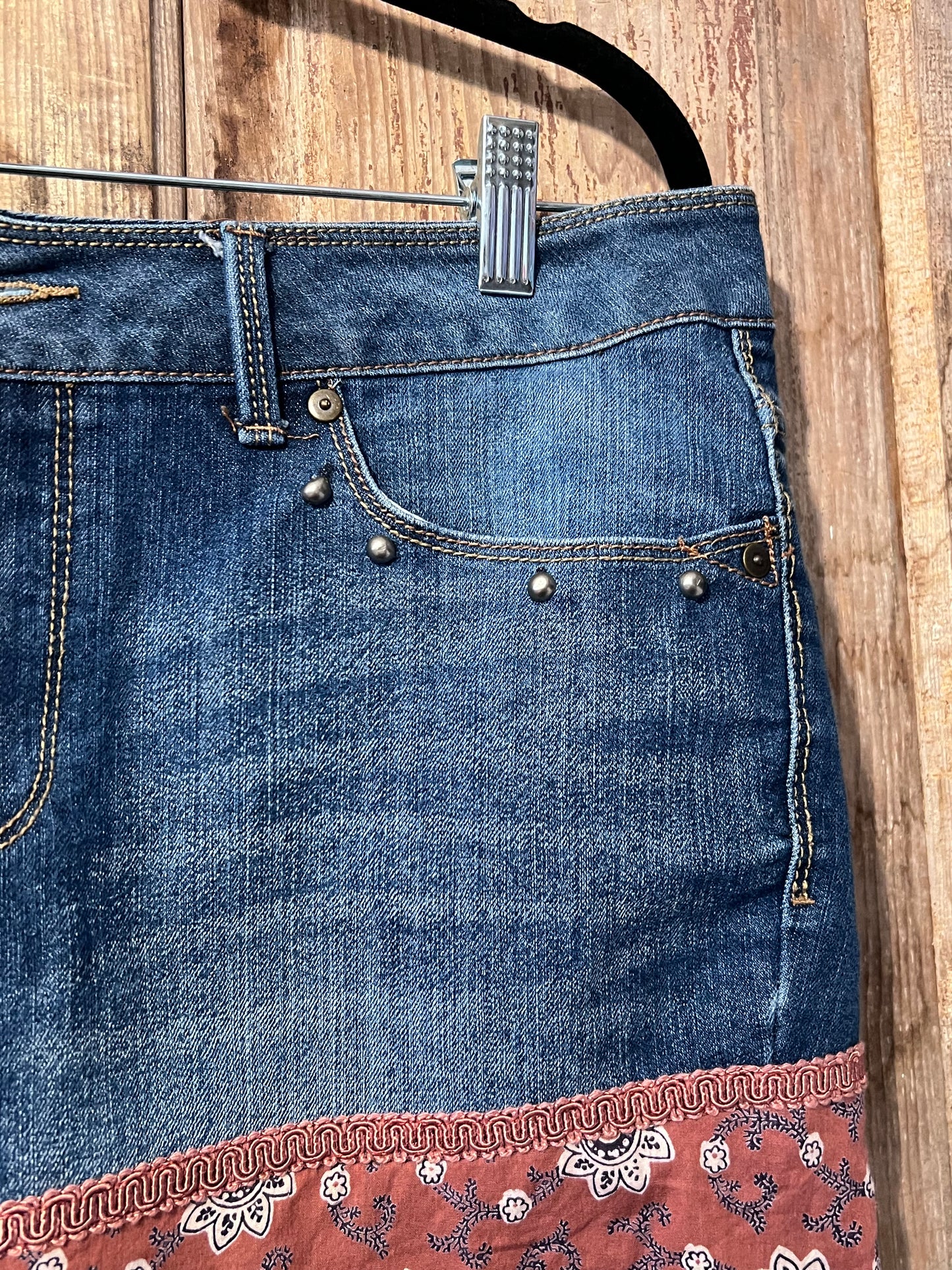REVAMP Up-Cycled Denim + Paisley