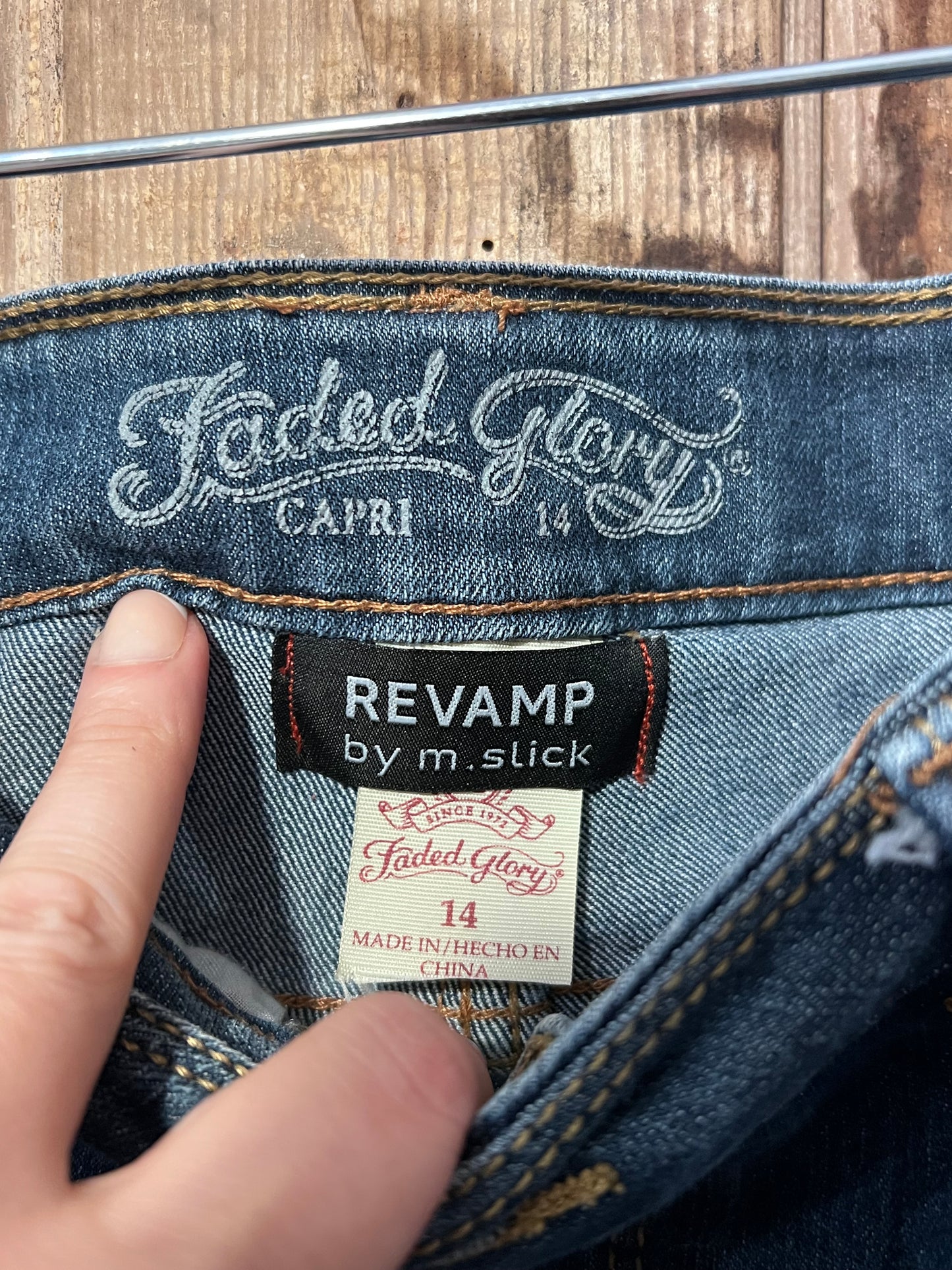 REVAMP Up-Cycled Denim + Paisley