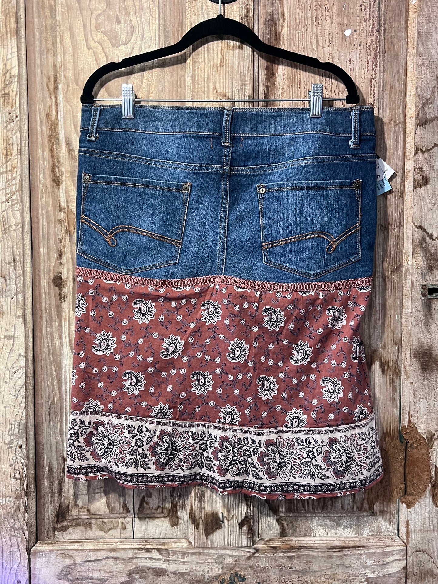 REVAMP Up-Cycled Denim + Paisley