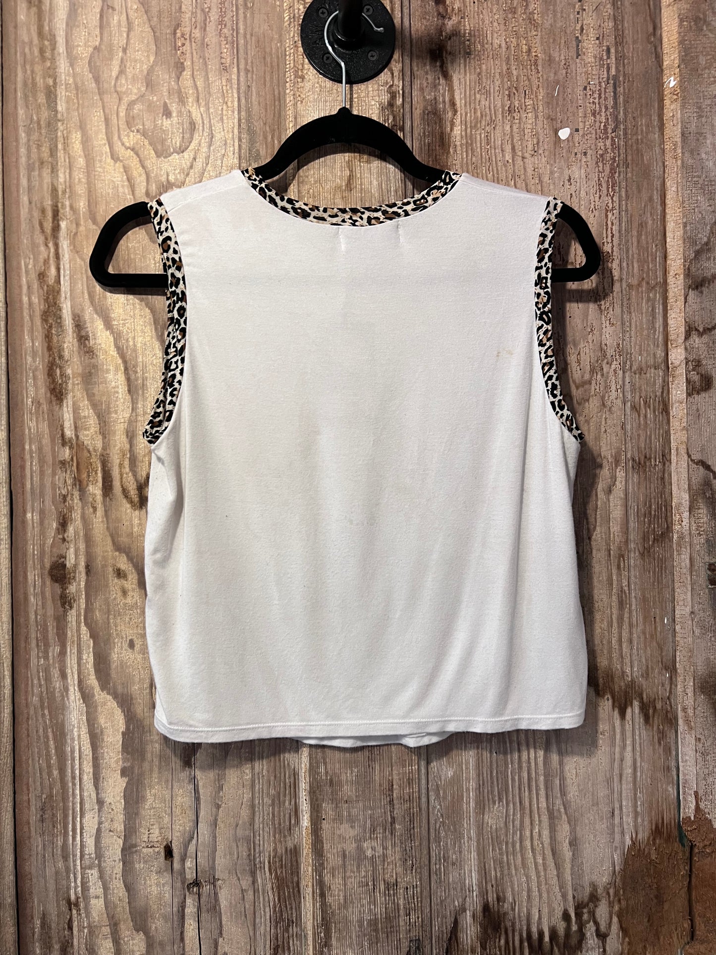 Y2K Betty Boop + Cheetah Print Tank Top
