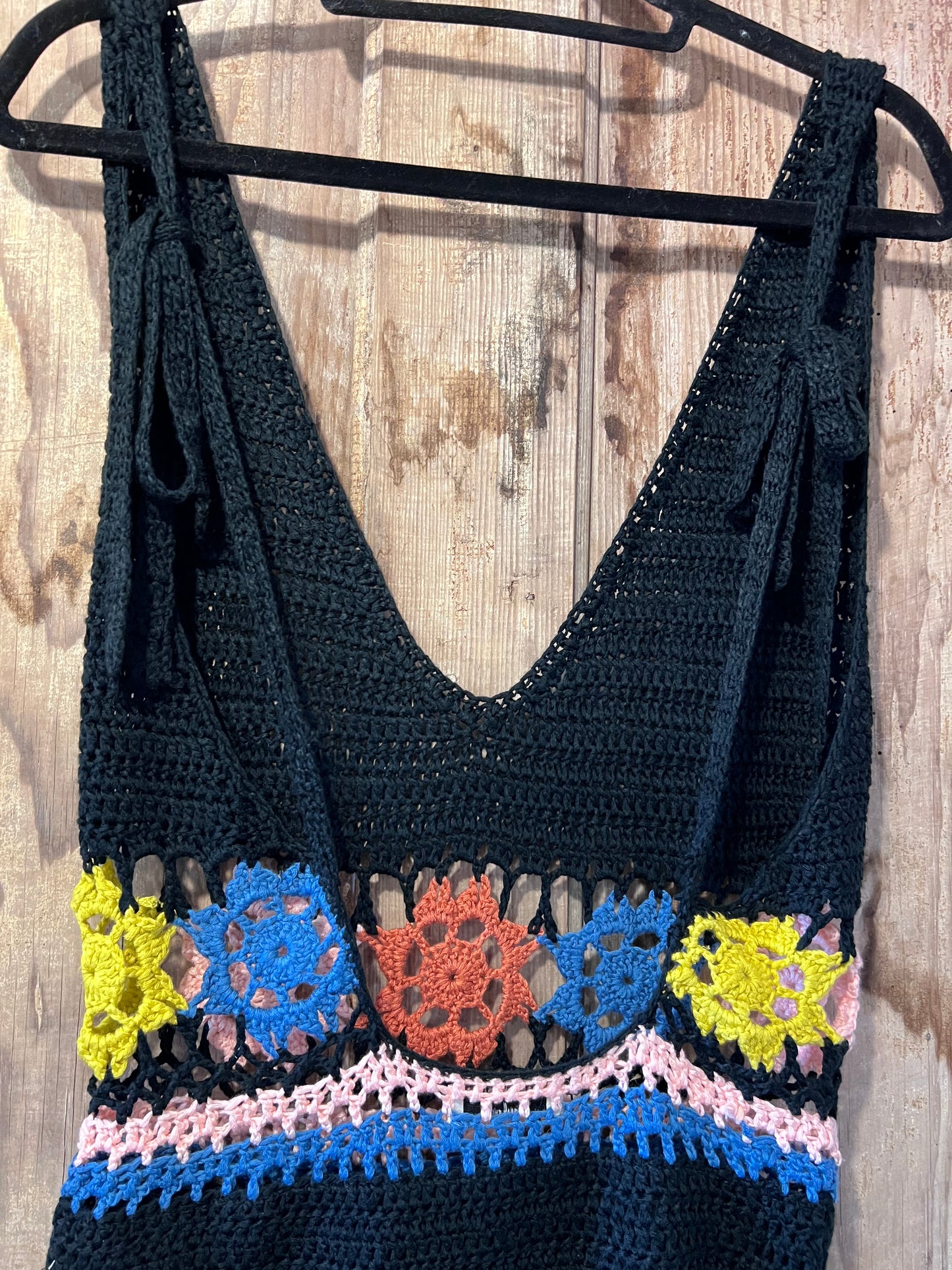 Retro 70’s Crochet Swimsuit