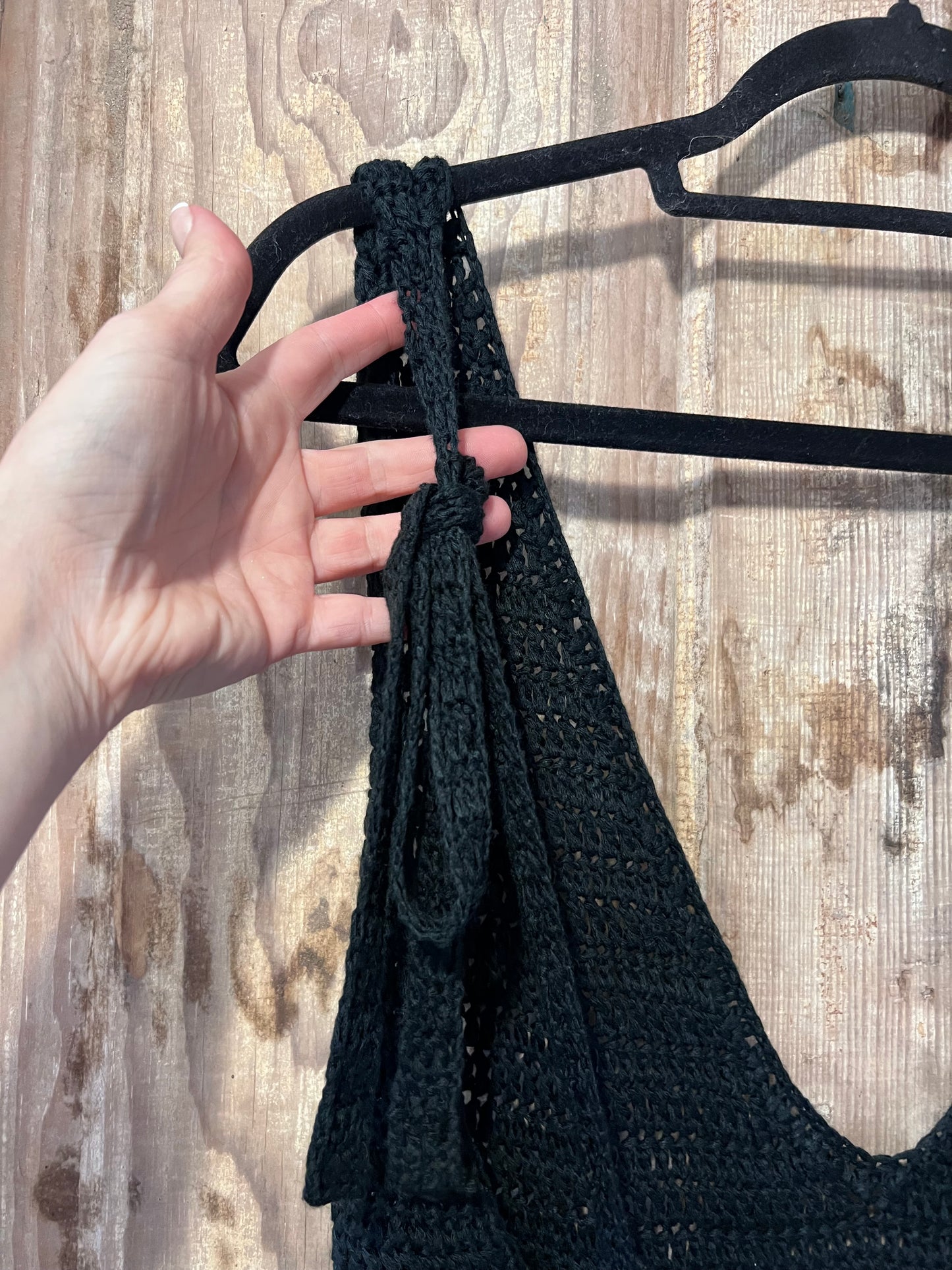 Retro 70’s Crochet Swimsuit