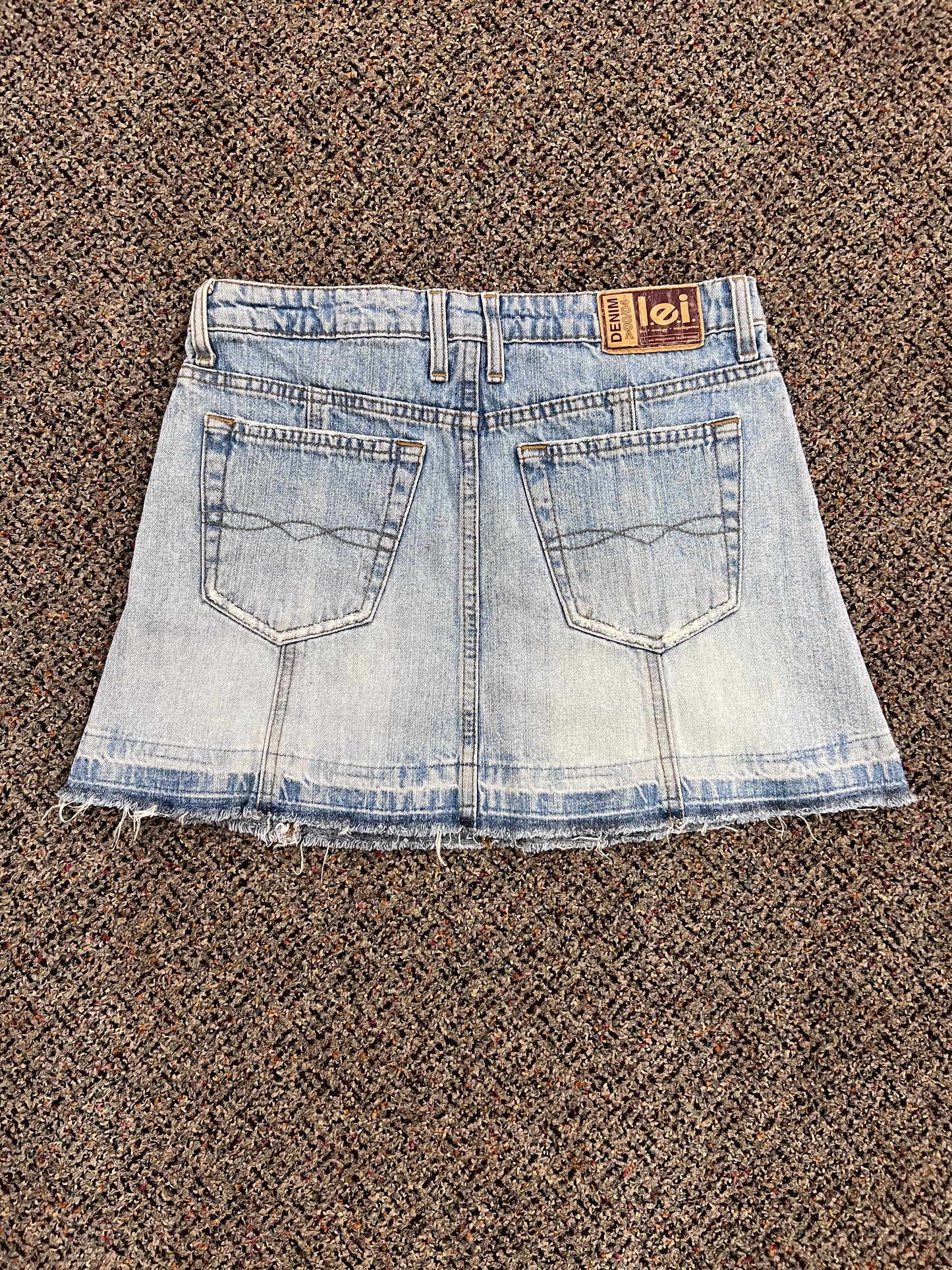 Y2K l.e.i. Denim Mini Skirt