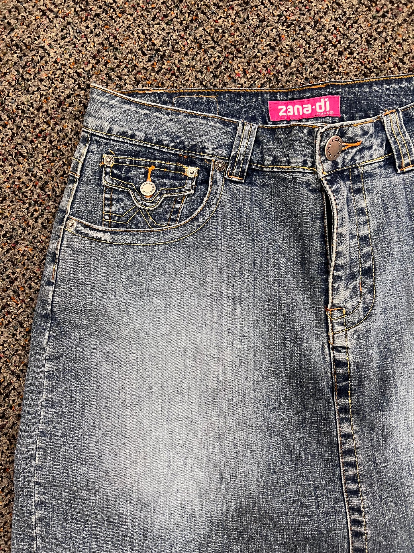 Y2K Zana Di Denim Skort