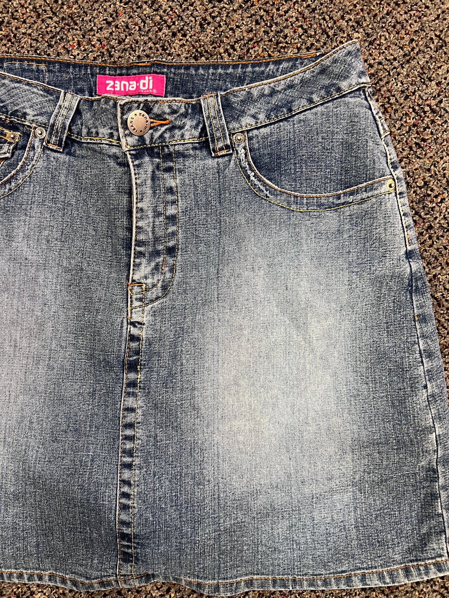 Y2K Zana Di Denim Skort