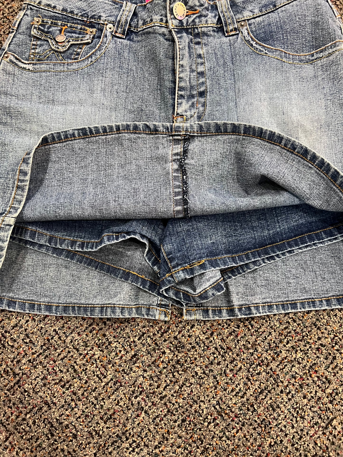 Y2K Zana Di Denim Skort