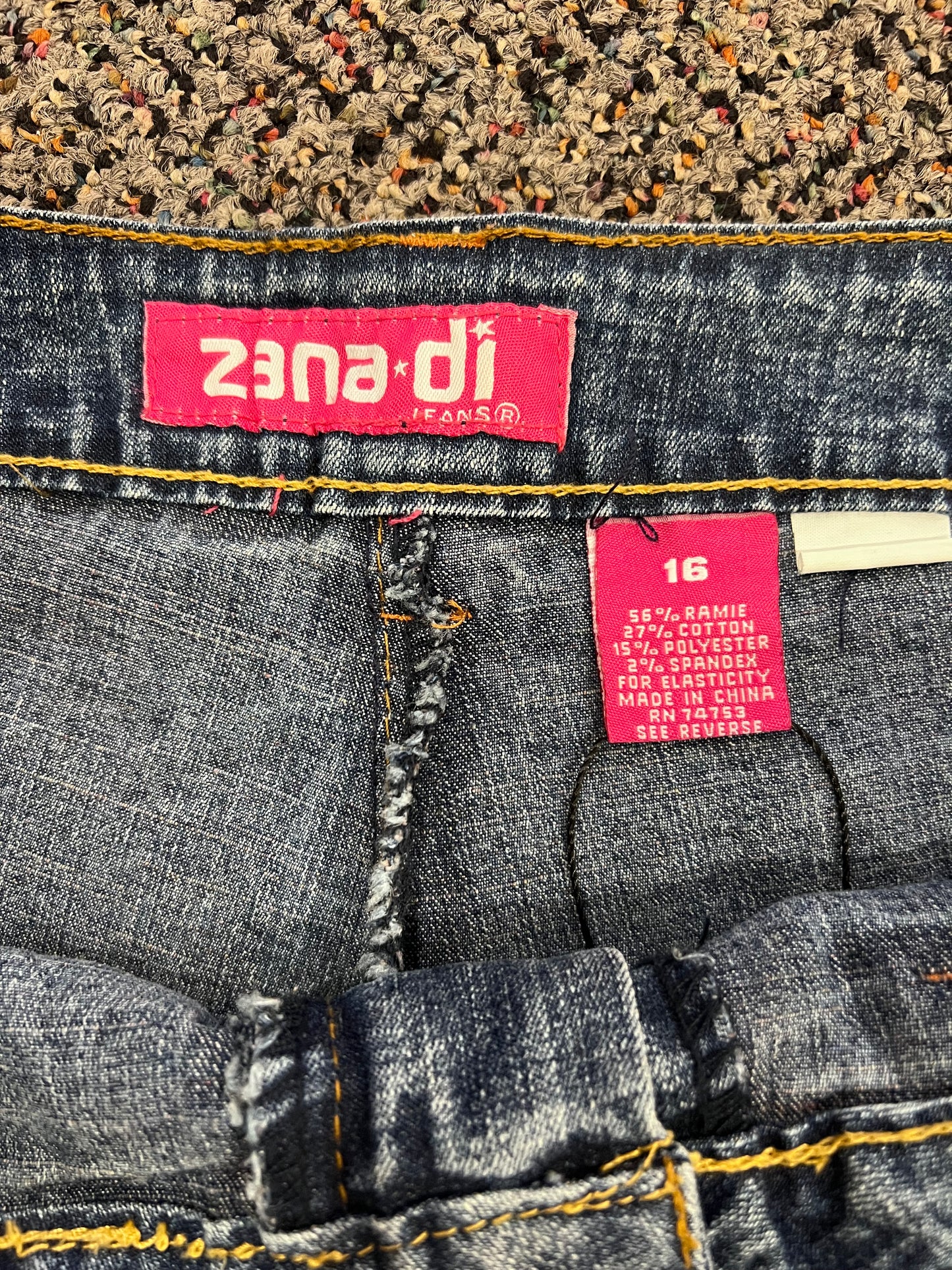 Y2K Zana Di Denim Skort