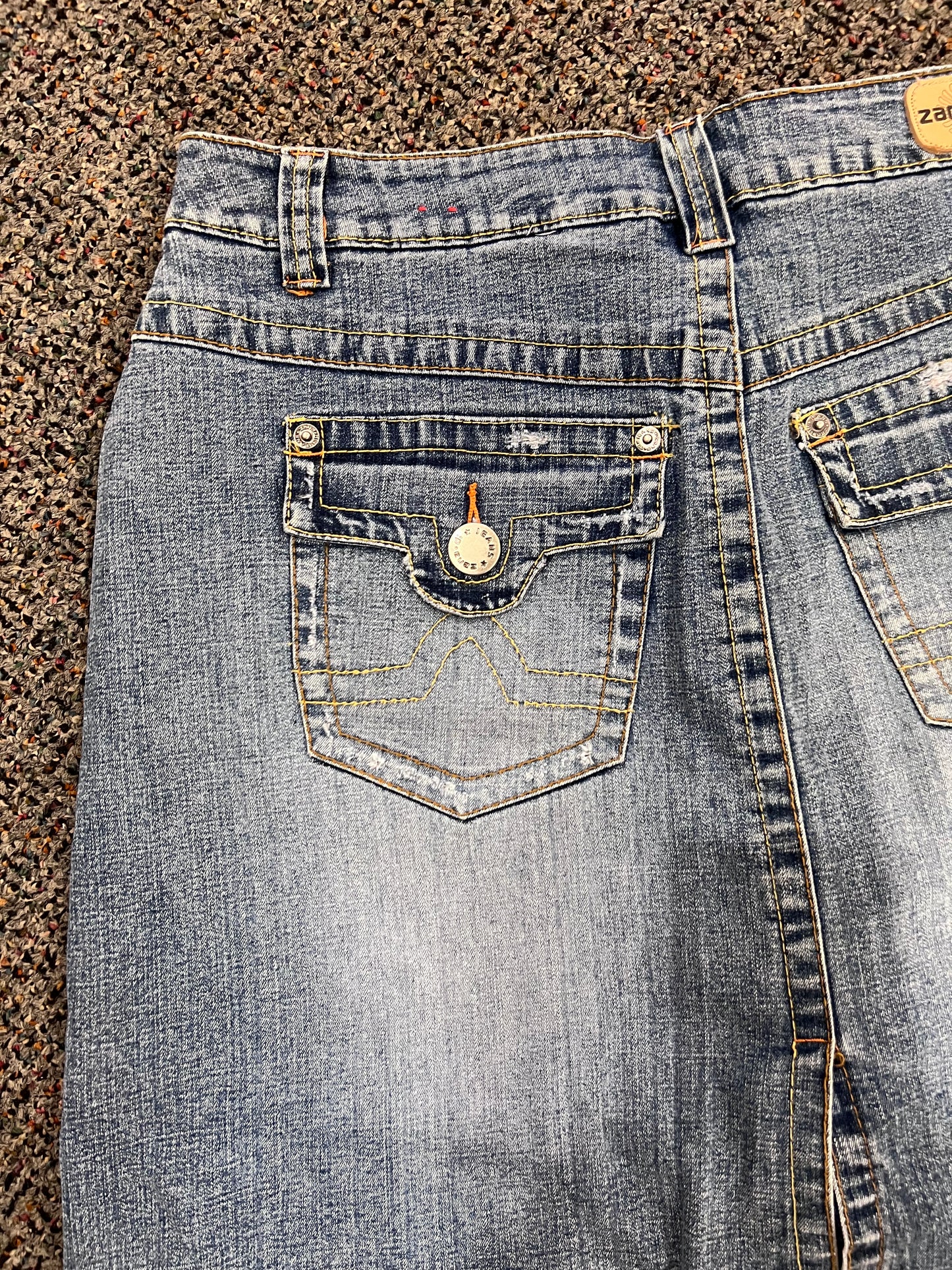 Y2K Zana Di Denim Skort