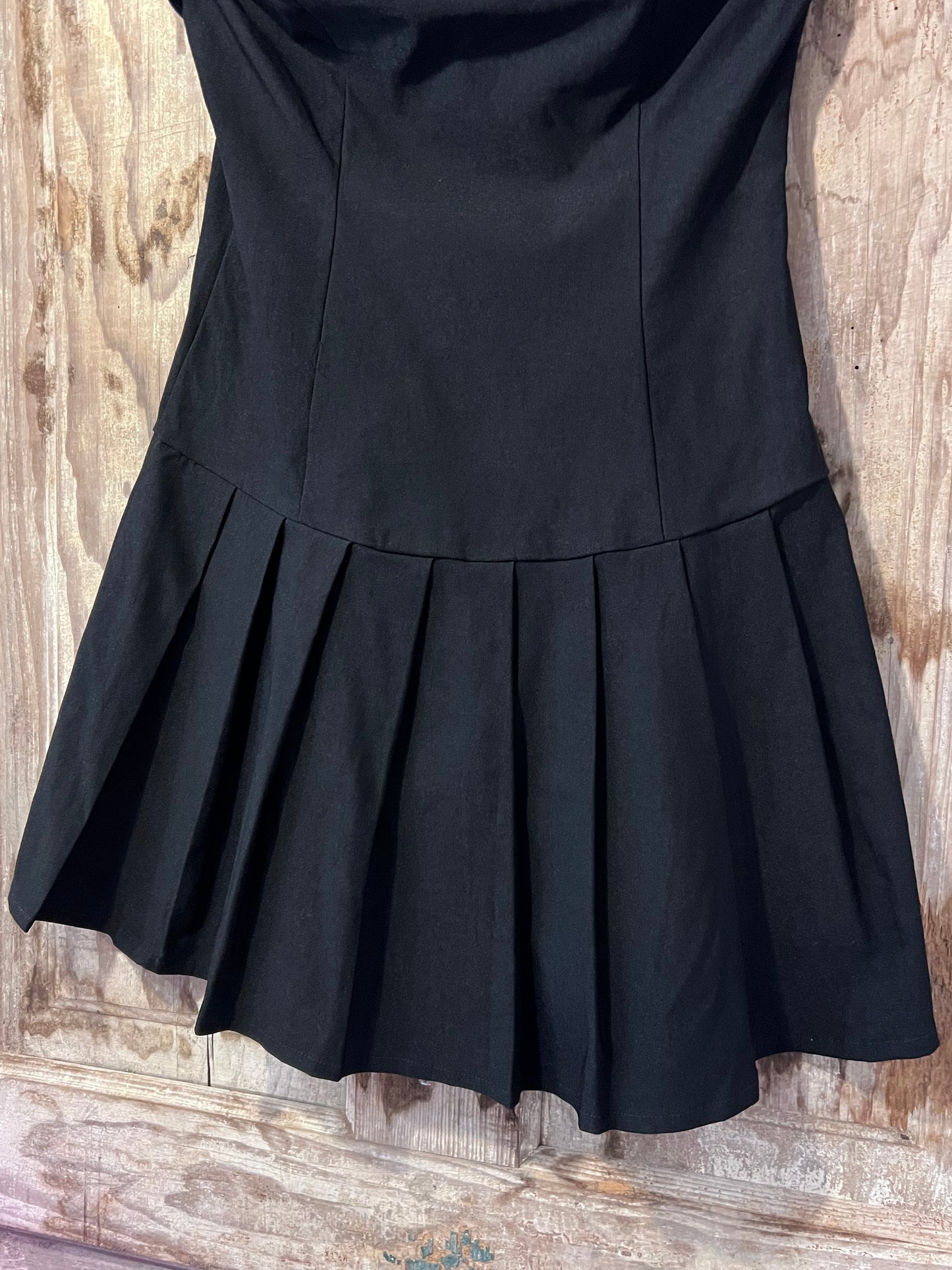 70's Retro BLK One Piece Bathing Suit