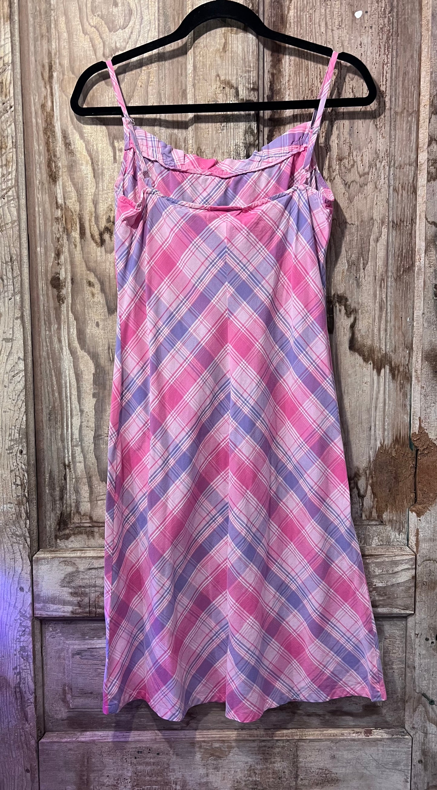 Y2K Oxford & Fulham Plaid Dress