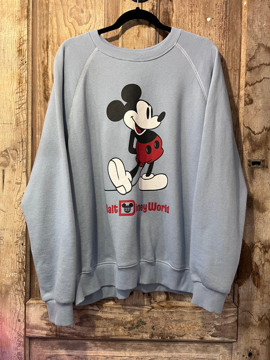 Y2K Disney World Mickey Mouse Crewneck