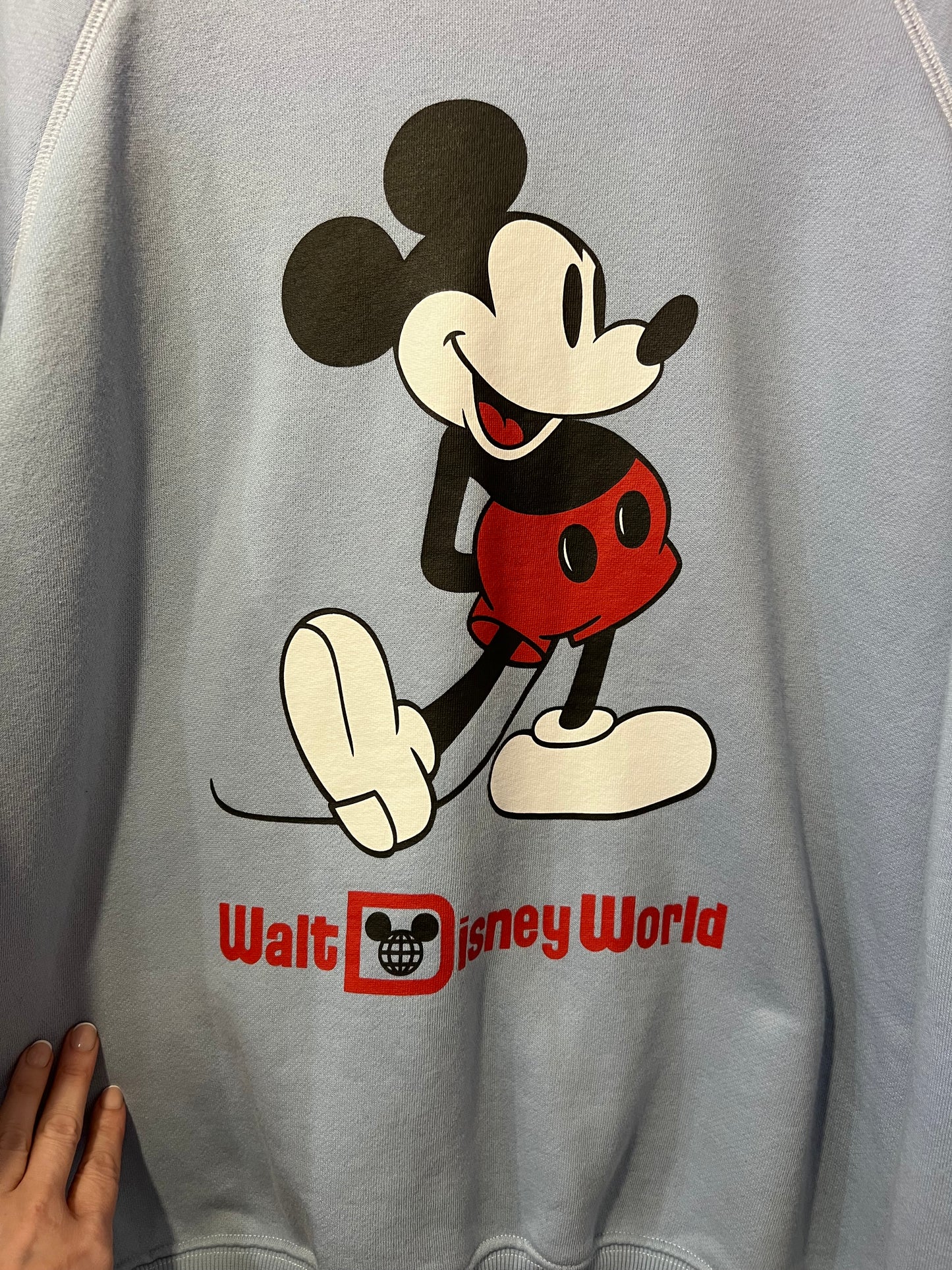 Y2K Disney World Mickey Mouse Crewneck