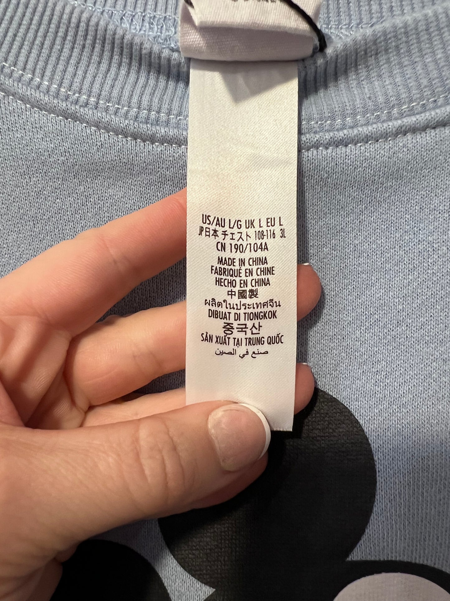 Y2K Disney World Mickey Mouse Crewneck