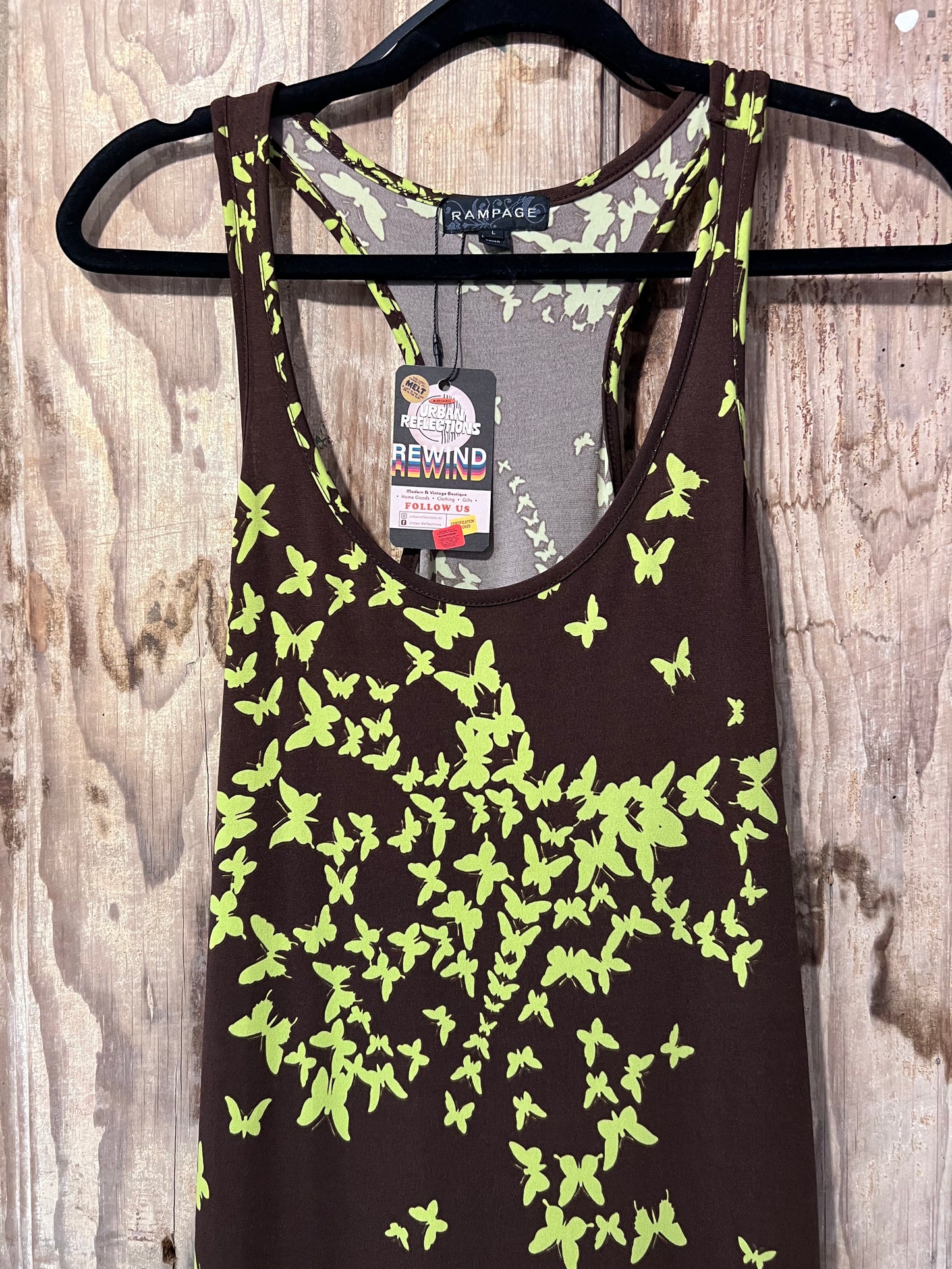 Y2K Rampage Butterfly Dress