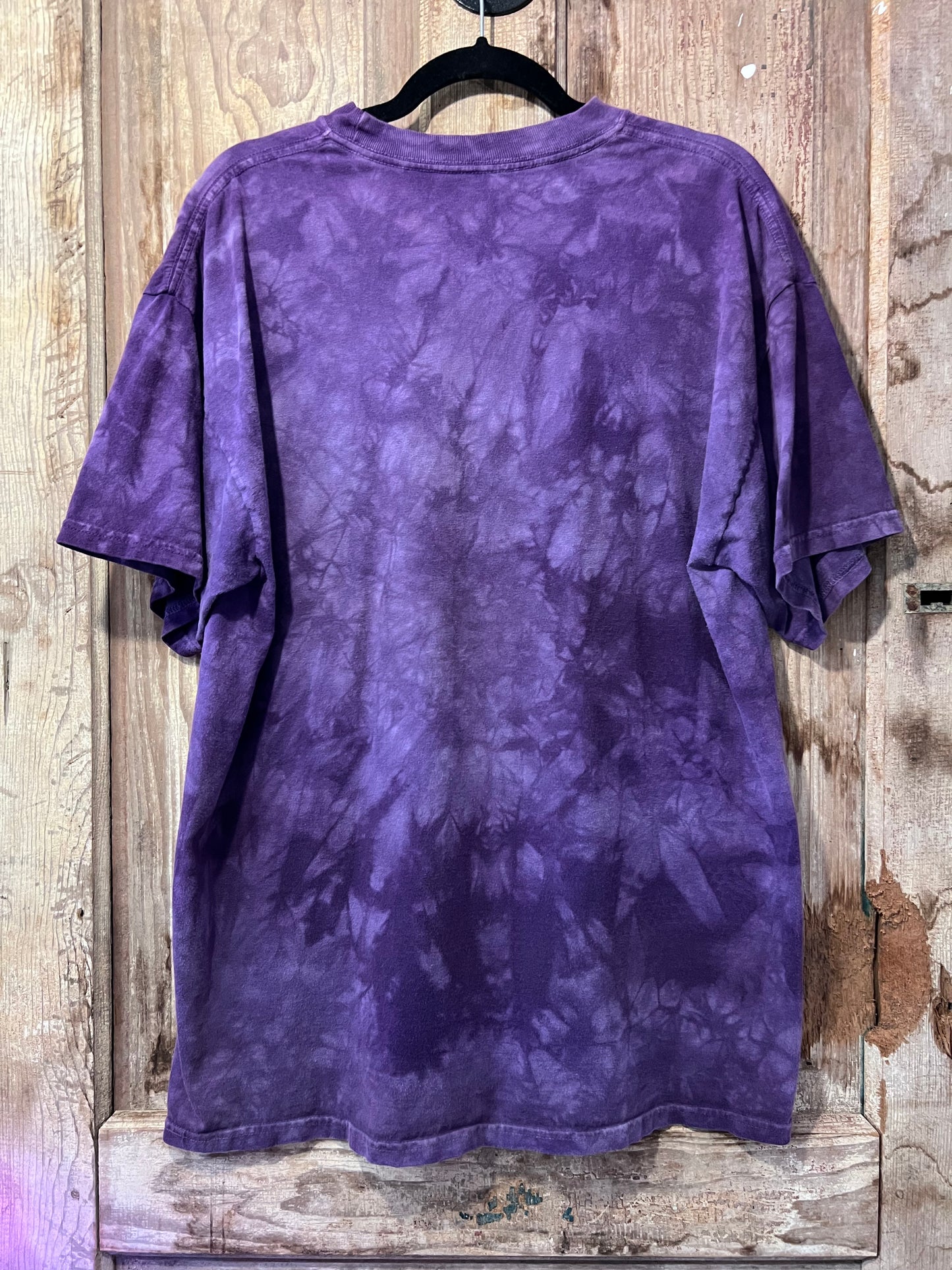 Y2K 2004 The Mountain Purple Tie Dye Graphic T-Shirt