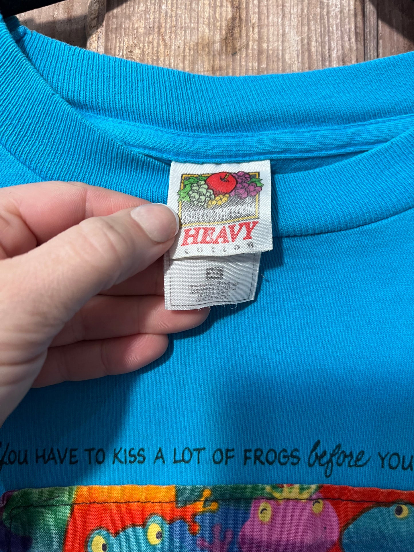 90's/Y2K Seattle Frog Patch T-Shirt