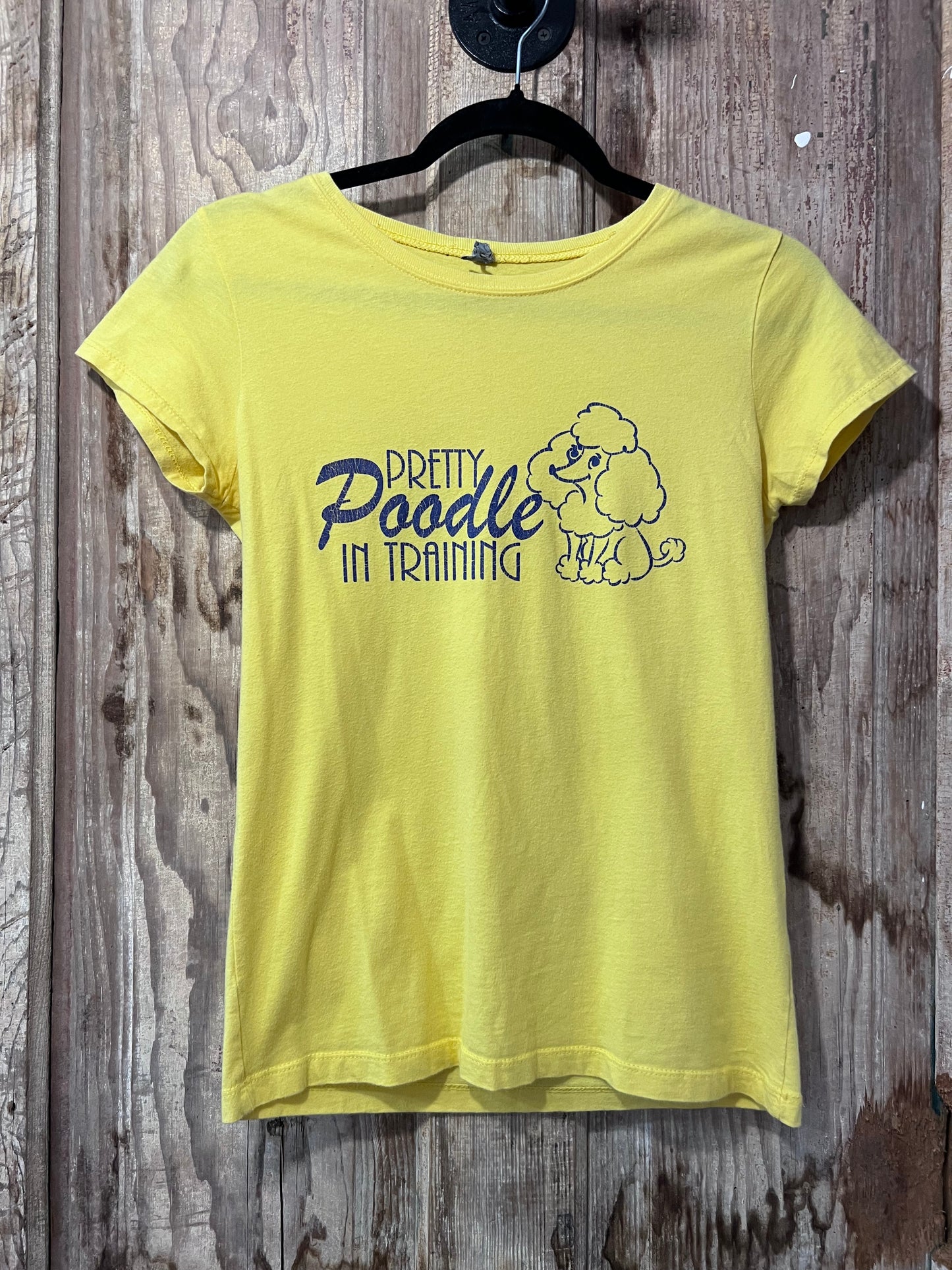 Yellow "Poodle in Training" T-Shirt