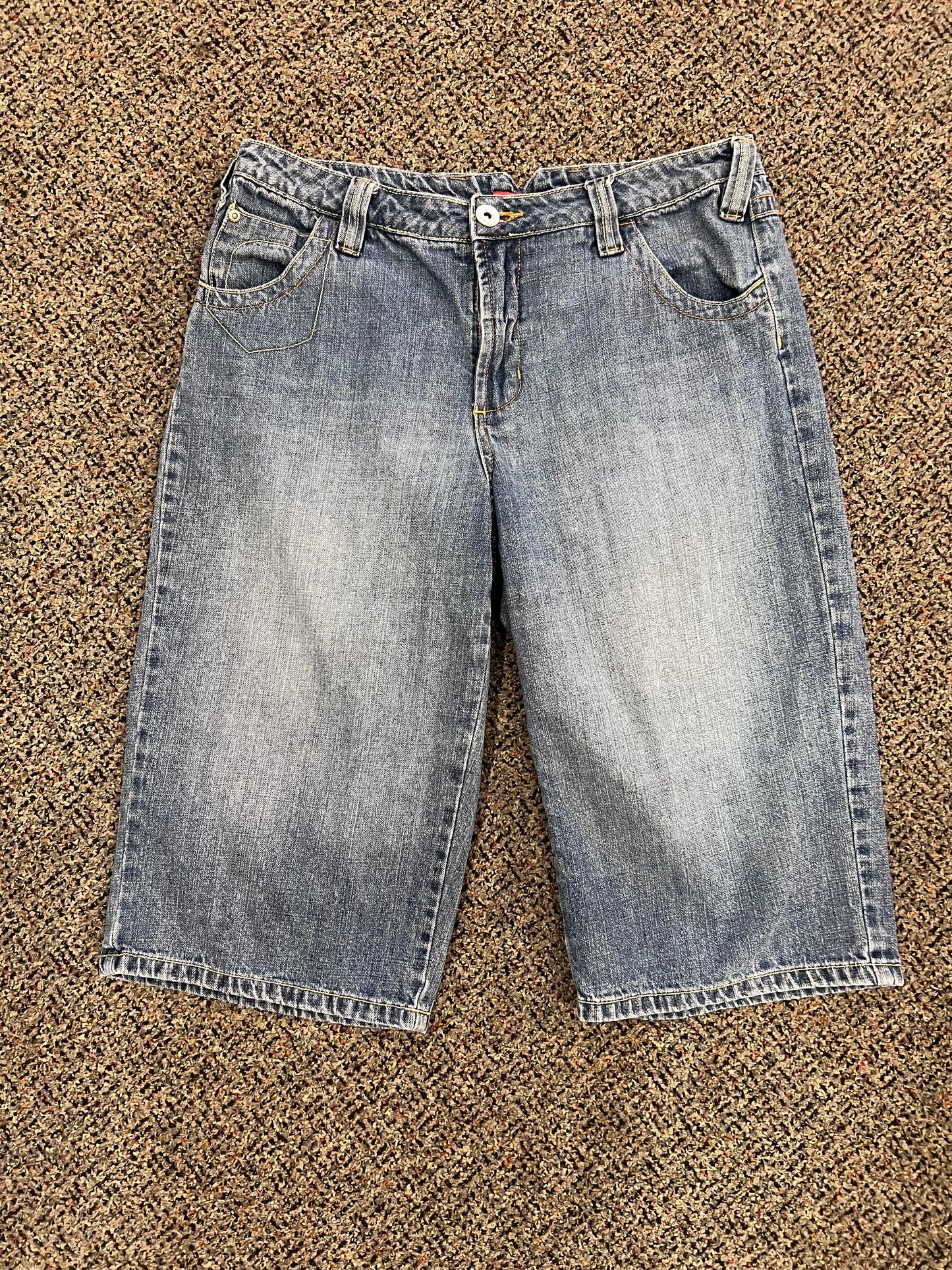 Y2K Faded Glory Denim Shorts