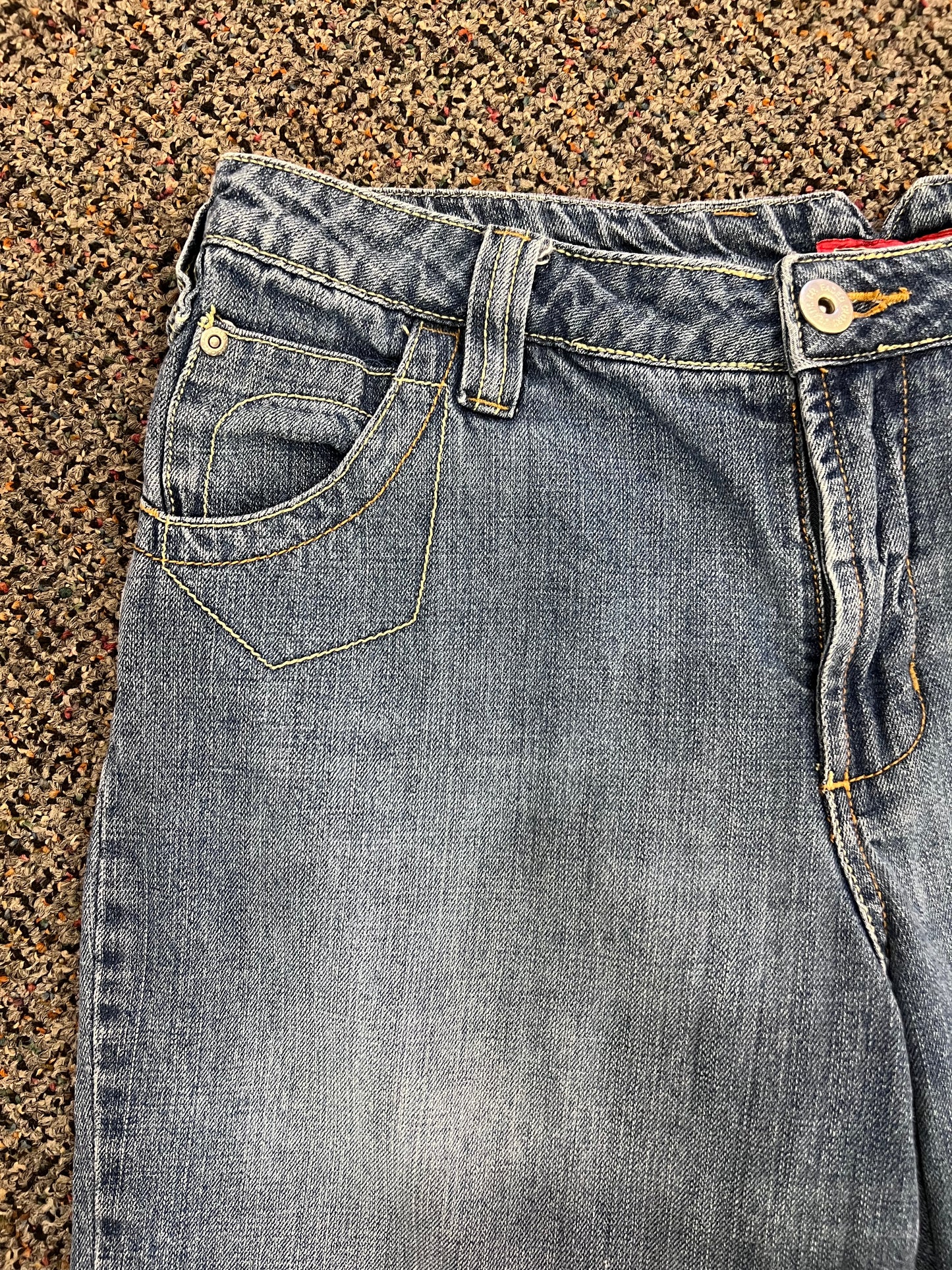 Y2K Faded Glory Denim Shorts