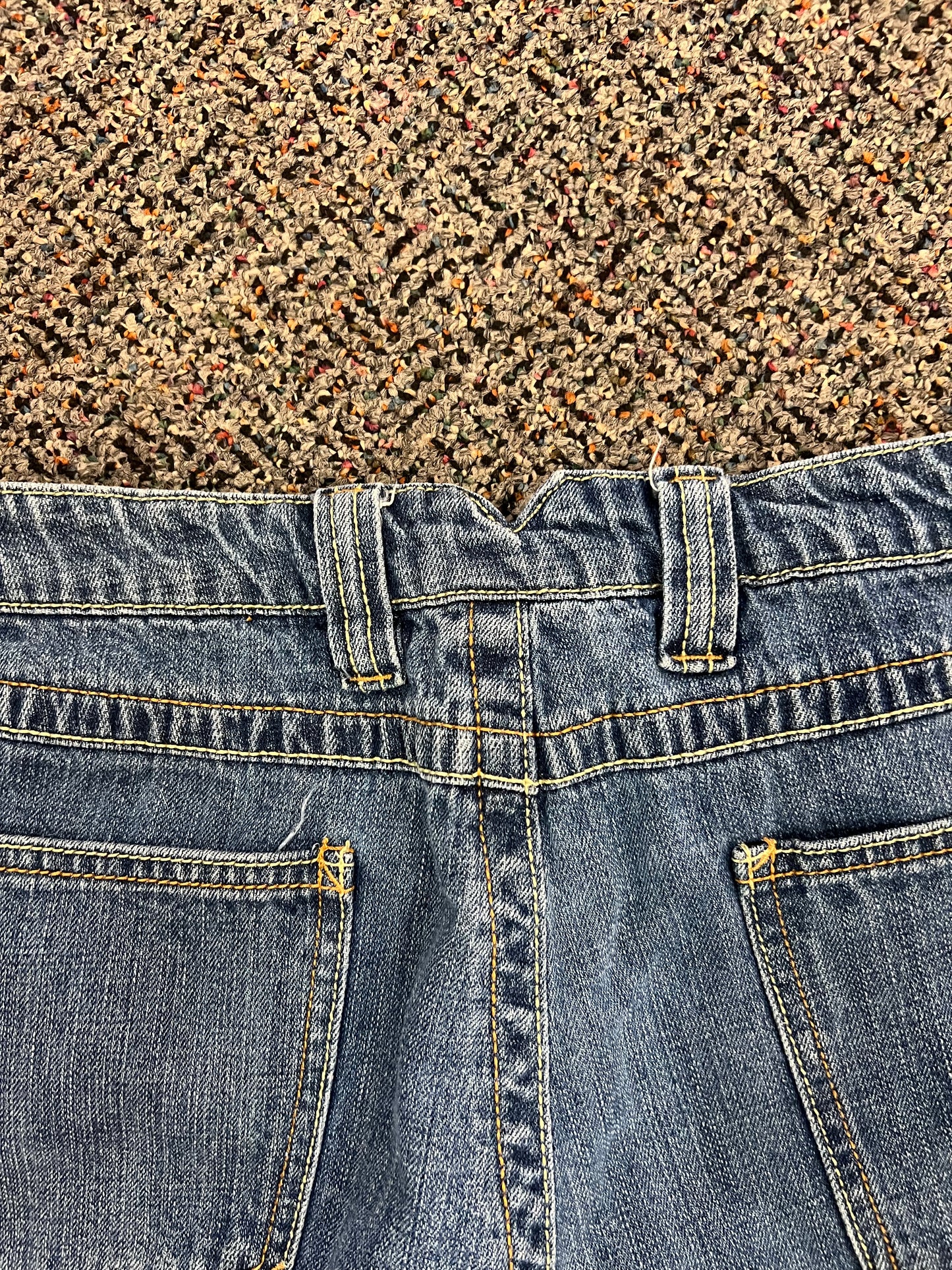 Y2K Faded Glory Denim Shorts