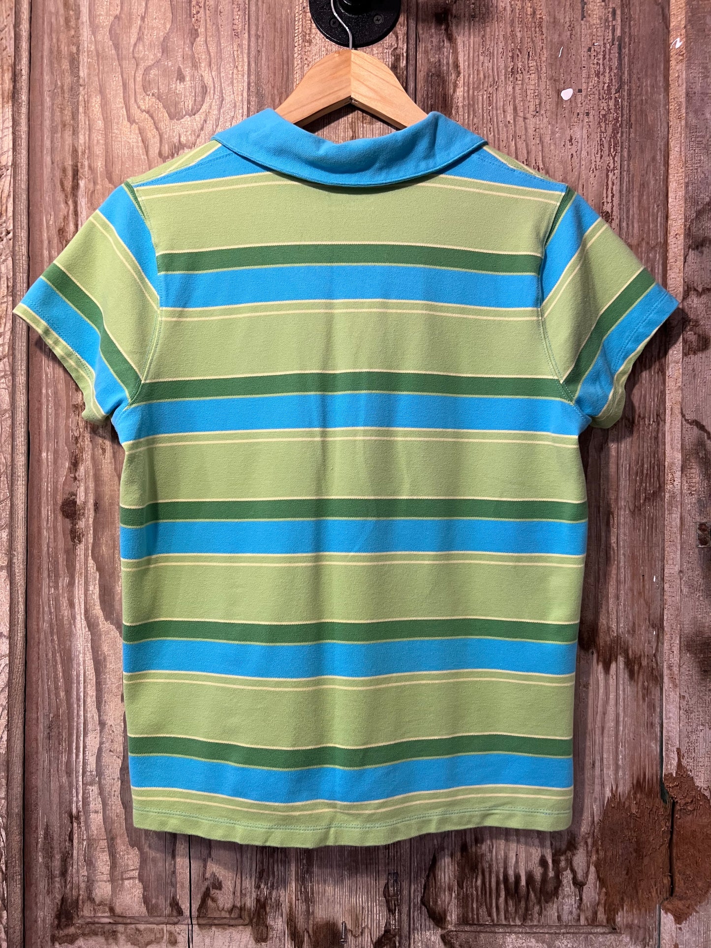 90's/Y2K St. Johns Bay Striped Polo Shirt