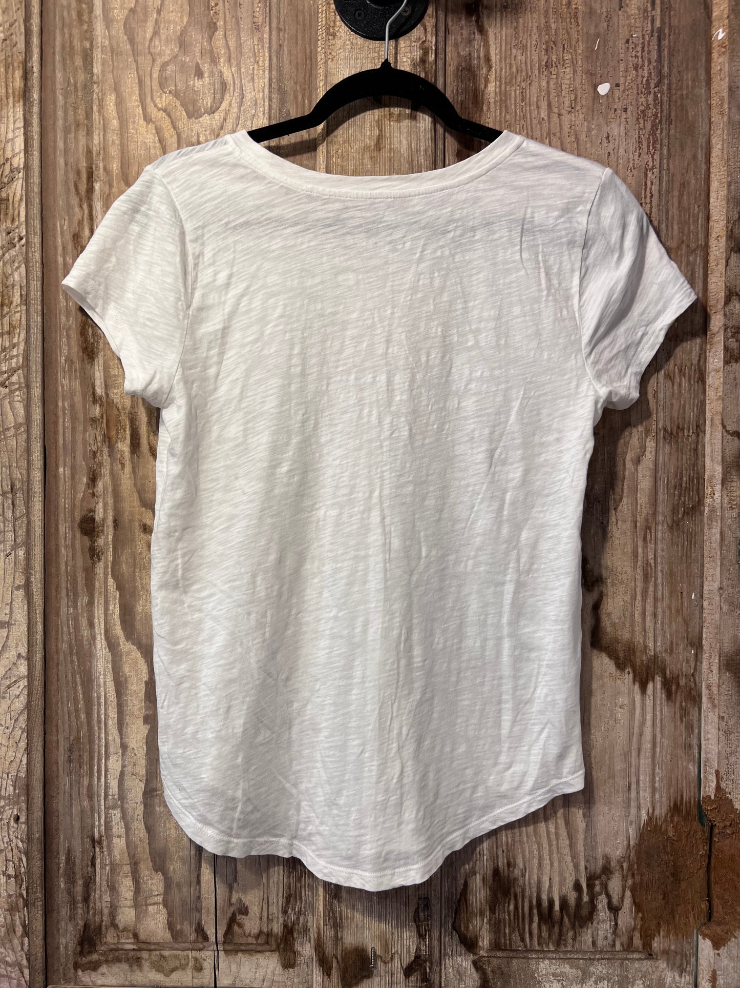 Y2K The Loft White & BLK Flower T-Shirt