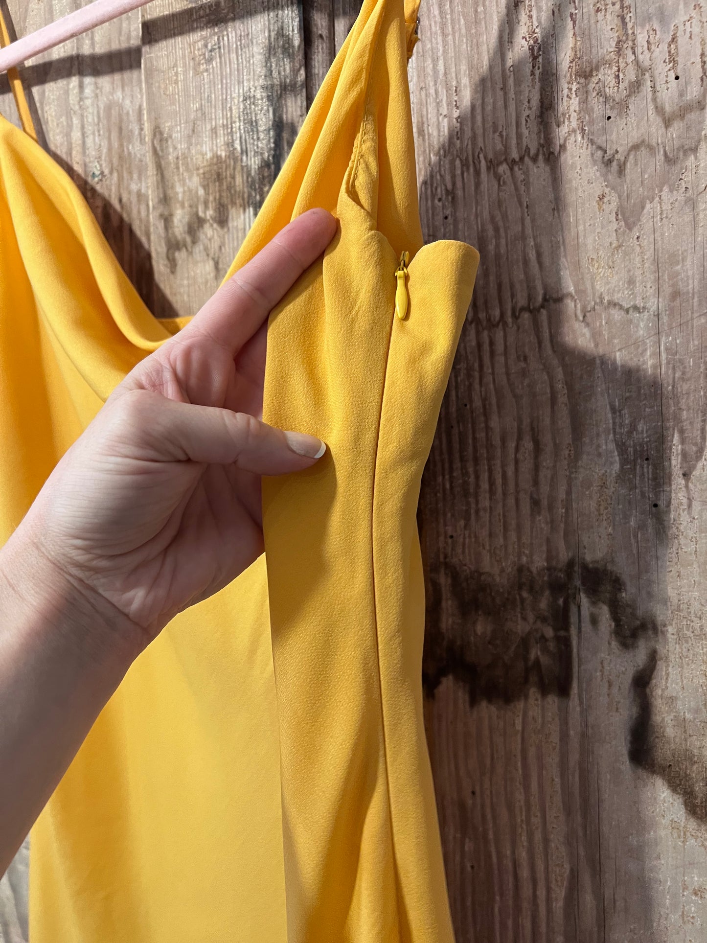 Y2K F21 Yellow Slip Dress