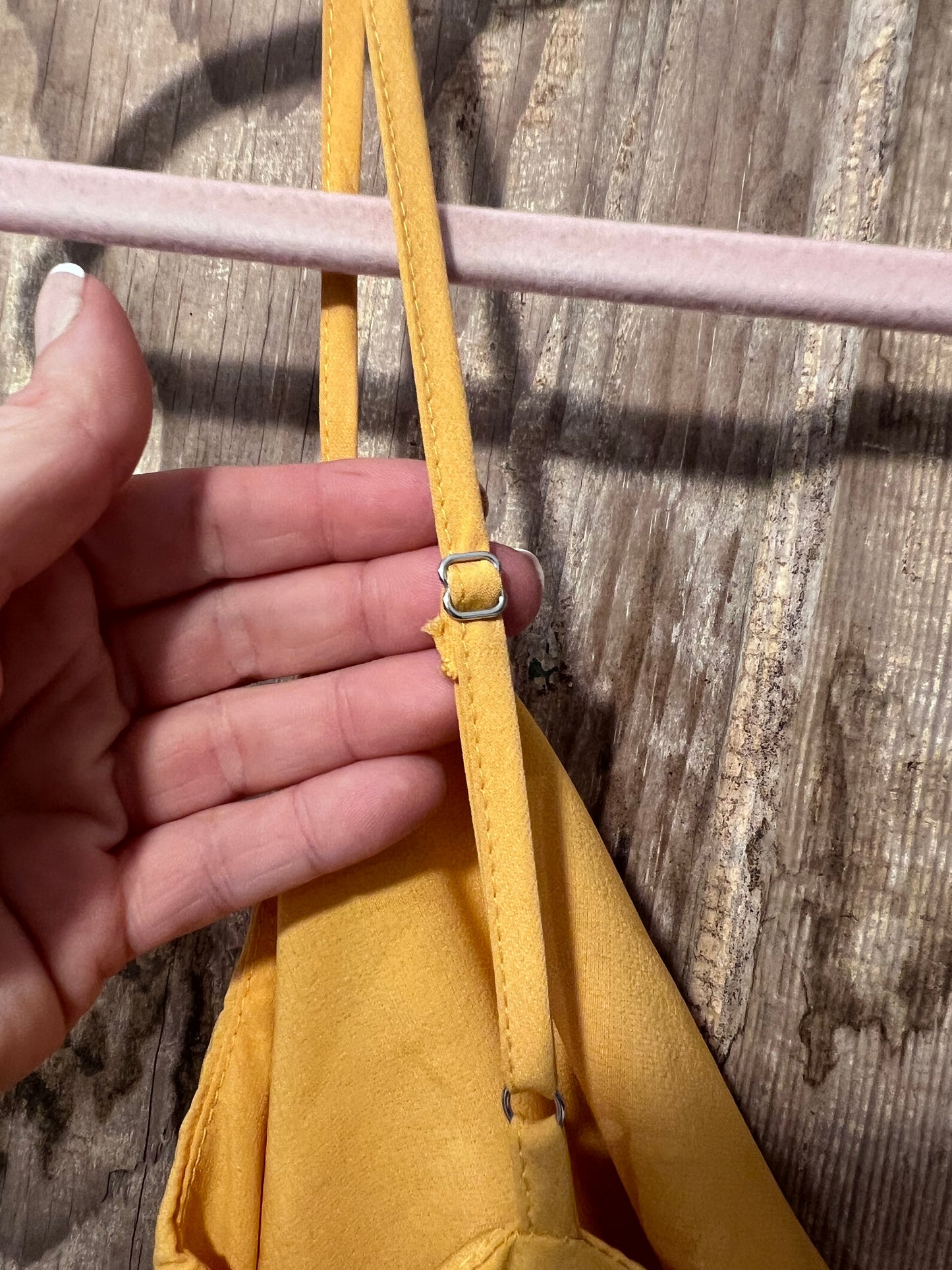 Y2K F21 Yellow Slip Dress