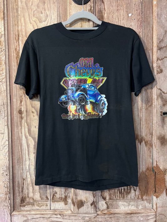 70's "Old Chevy's Never Die" Graphic T-Shirt