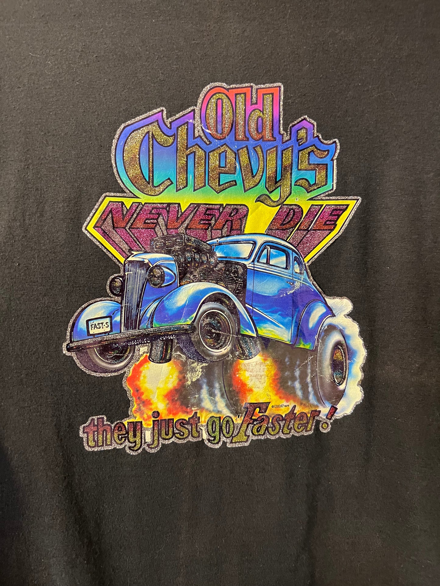 70's "Old Chevy's Never Die" Graphic T-Shirt