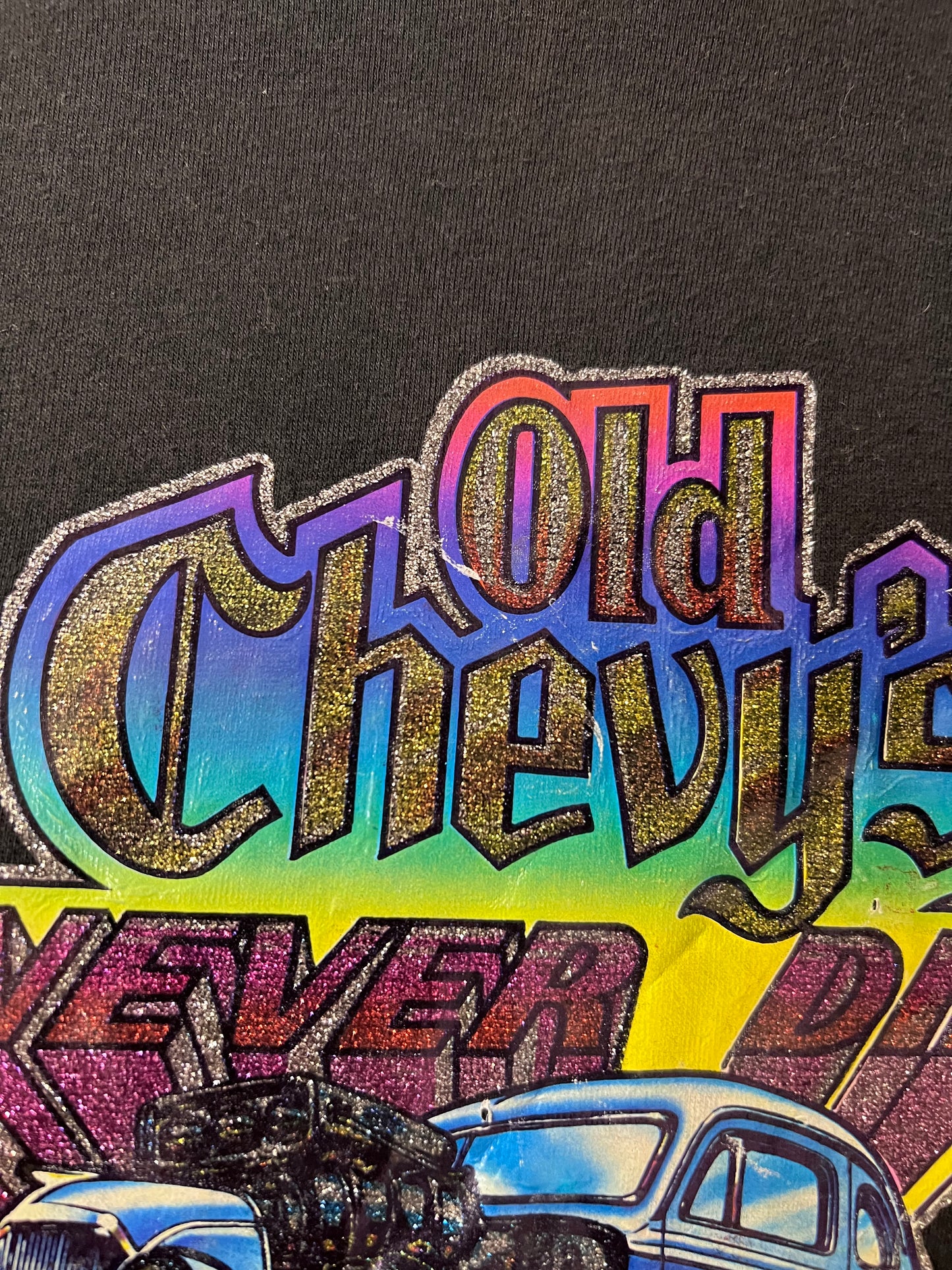 70's "Old Chevy's Never Die" Graphic T-Shirt