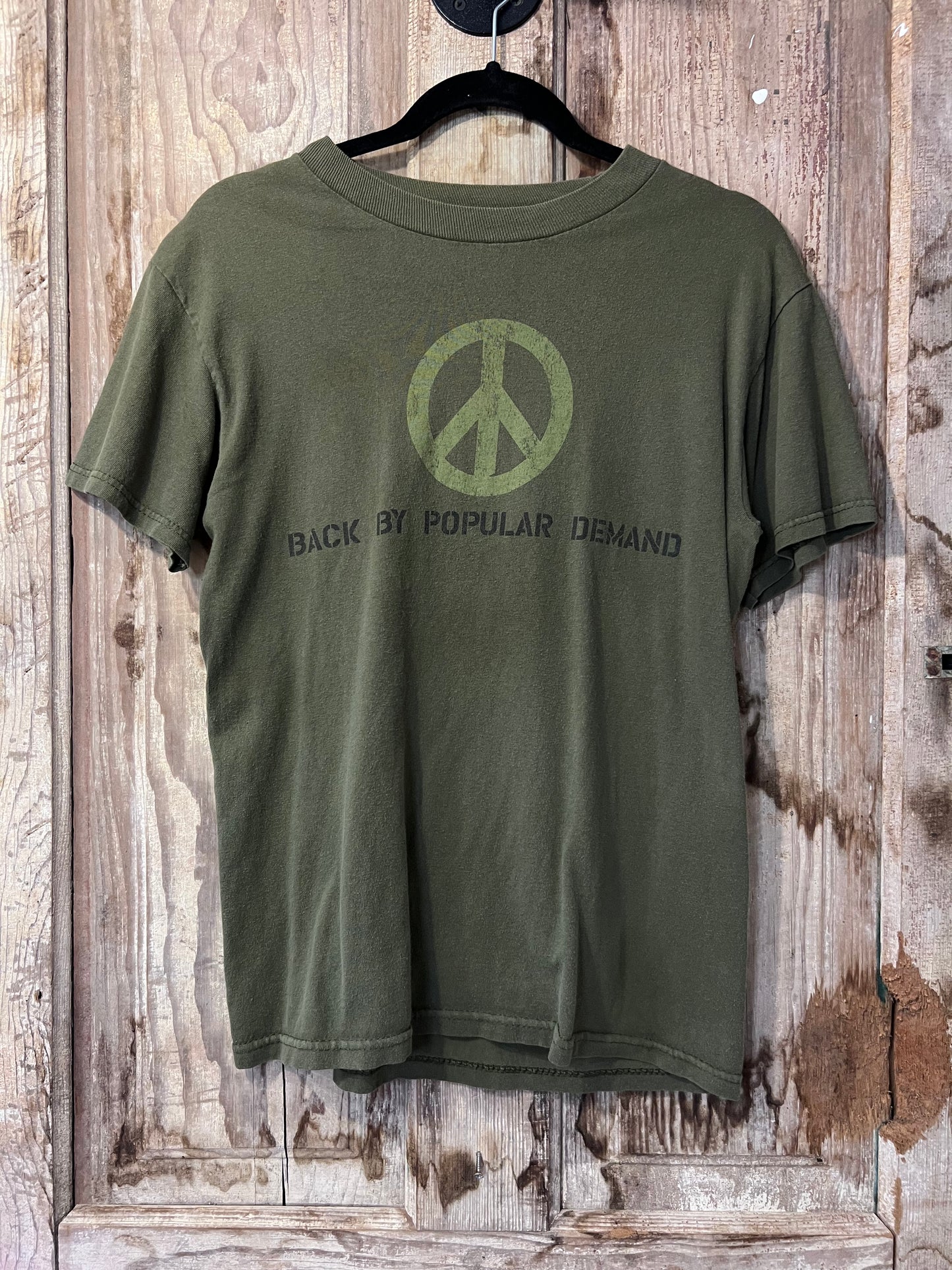 Y2K "Back by Popular Demand" Peace T-Shirt