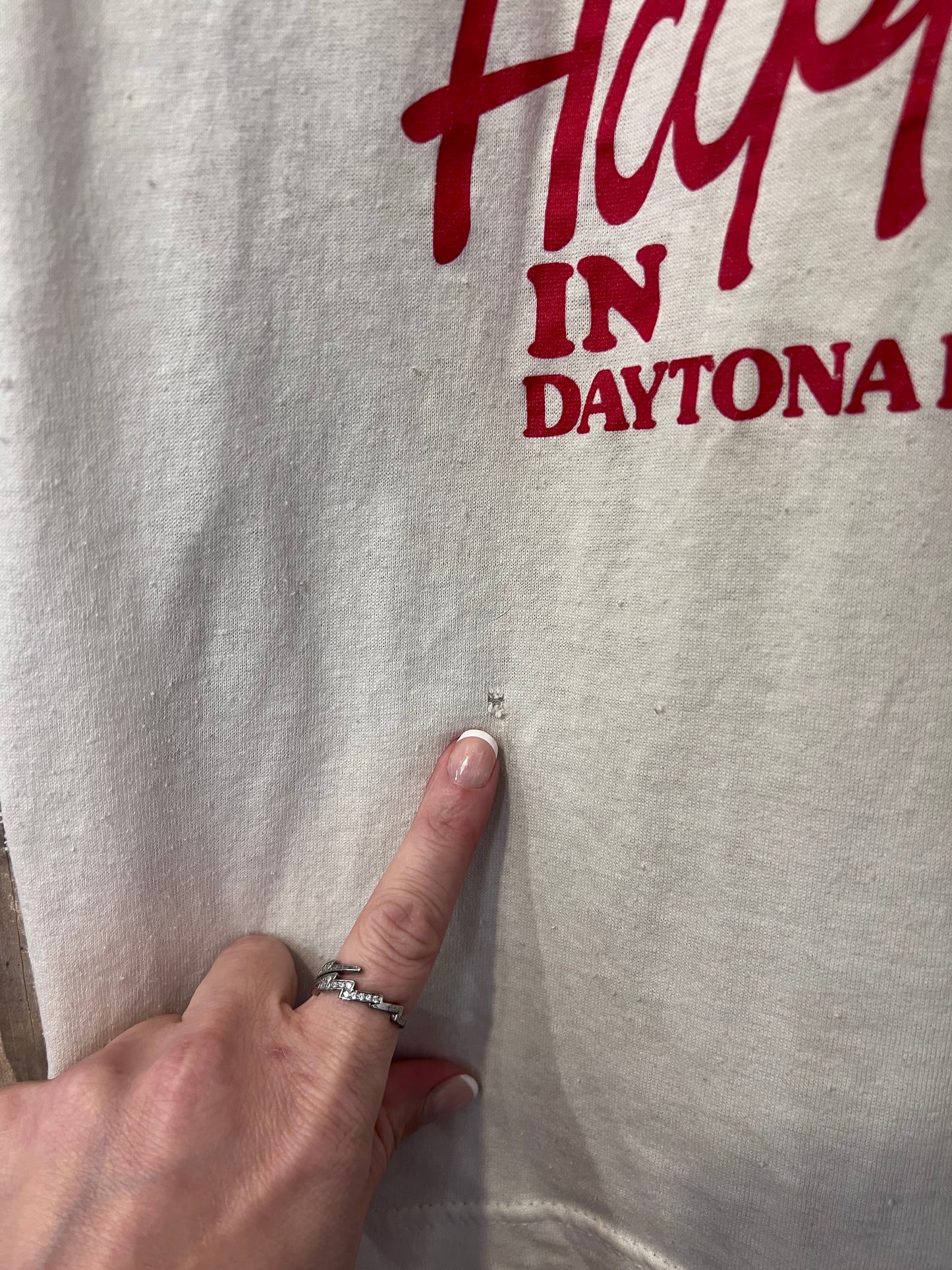 90's "Shit Happens" Daytona Beach Tank Top