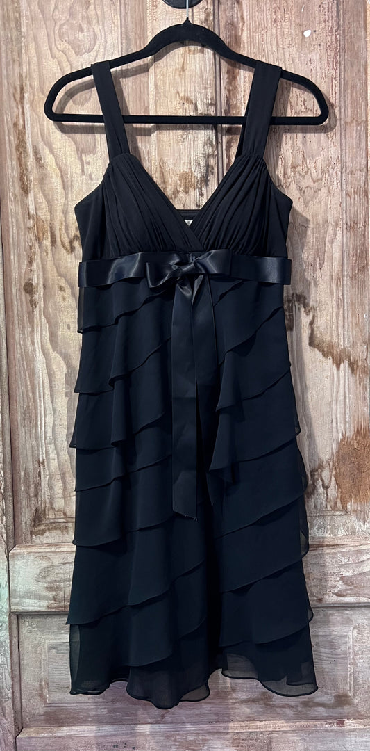 Y2K Betsy & Adam BLK Frilly Dress