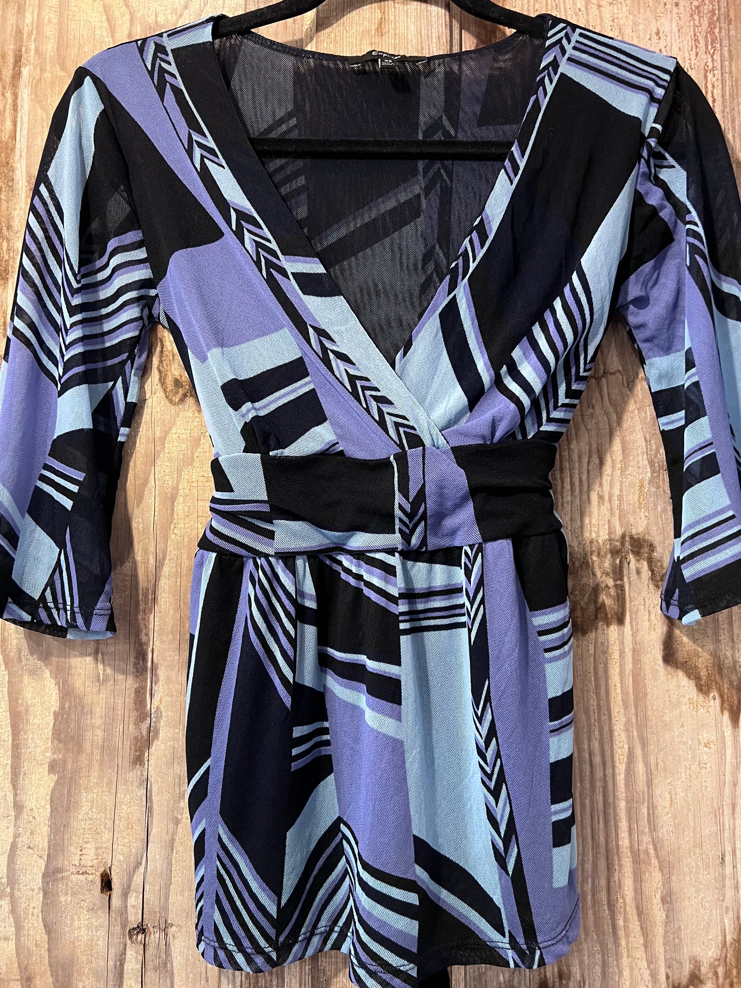 Y2K Express Semi-Sheer Blouse