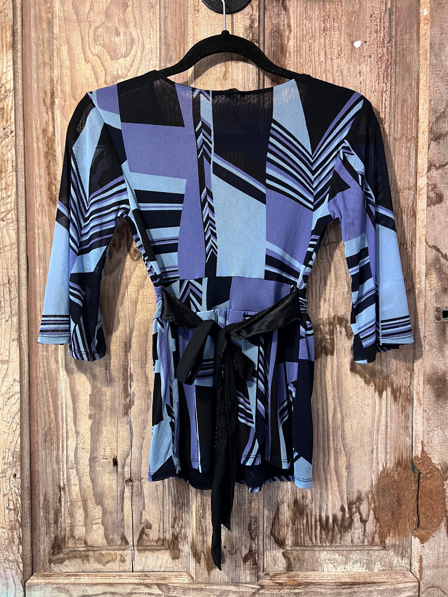 Y2K Express Semi-Sheer Blouse
