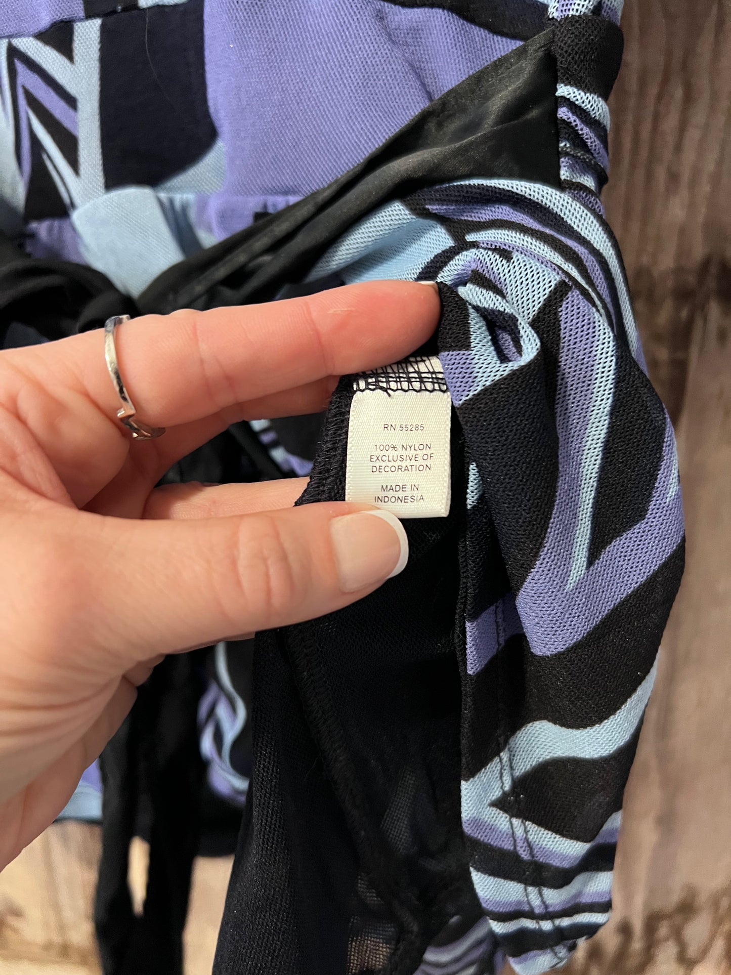 Y2K Express Semi-Sheer Blouse