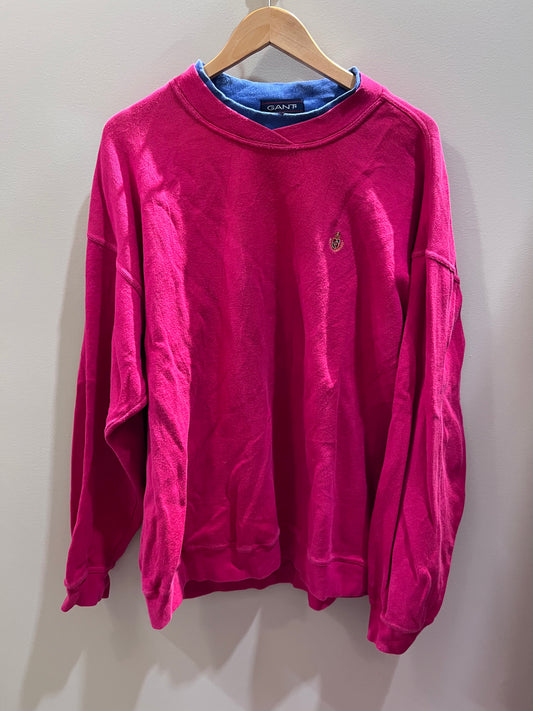 VTG Pink GANT Crewneck