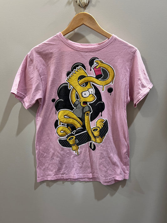 Pink Bart Simpson T-shirt